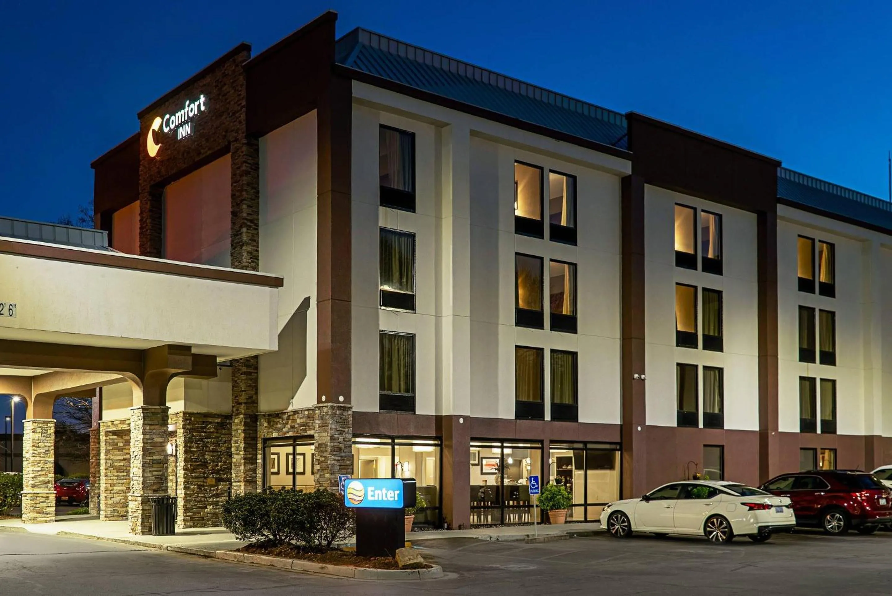 Property building in Comfort Inn Greenville - Haywood Mall