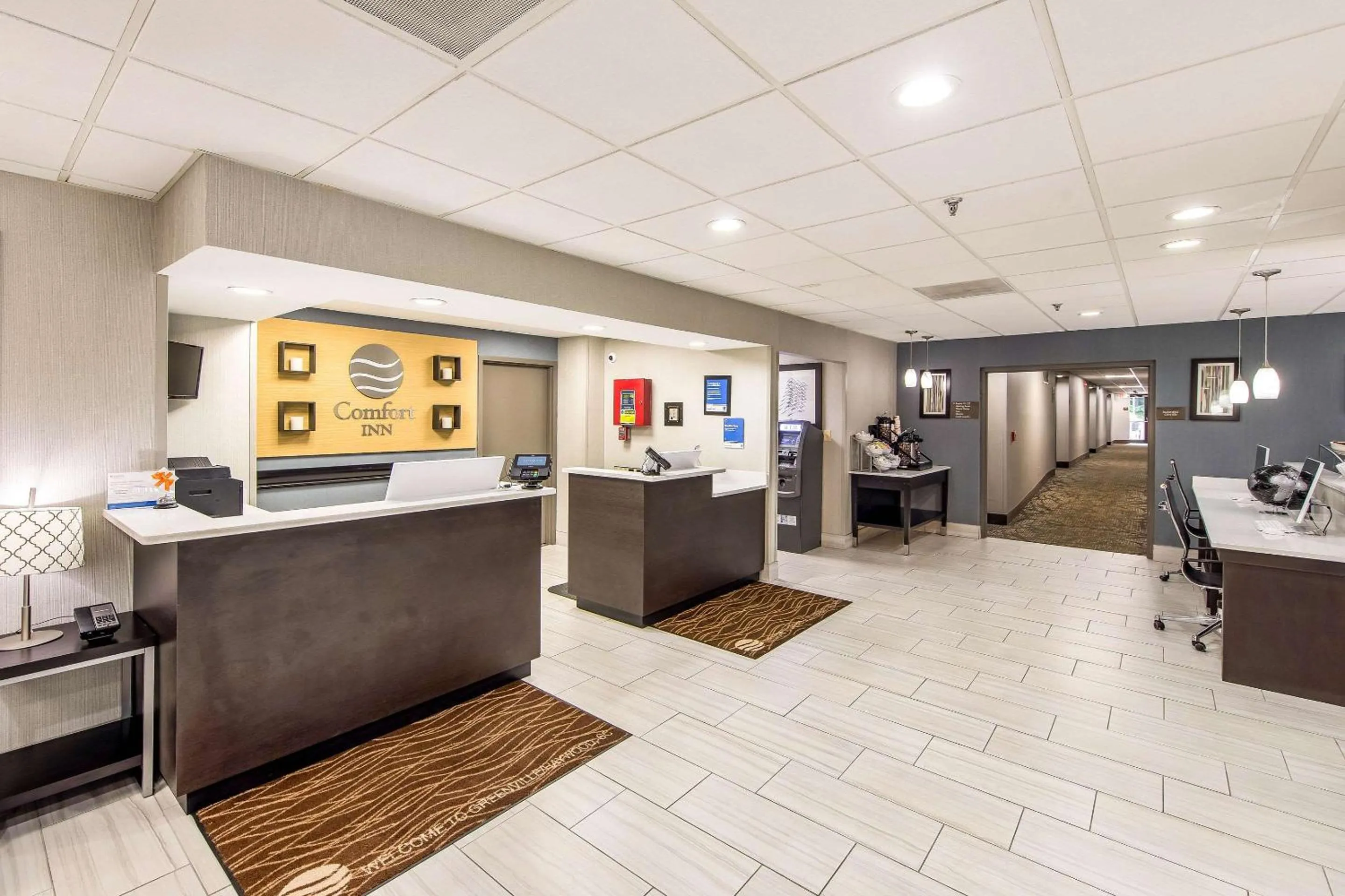 Lobby or reception in Comfort Inn Greenville - Haywood Mall