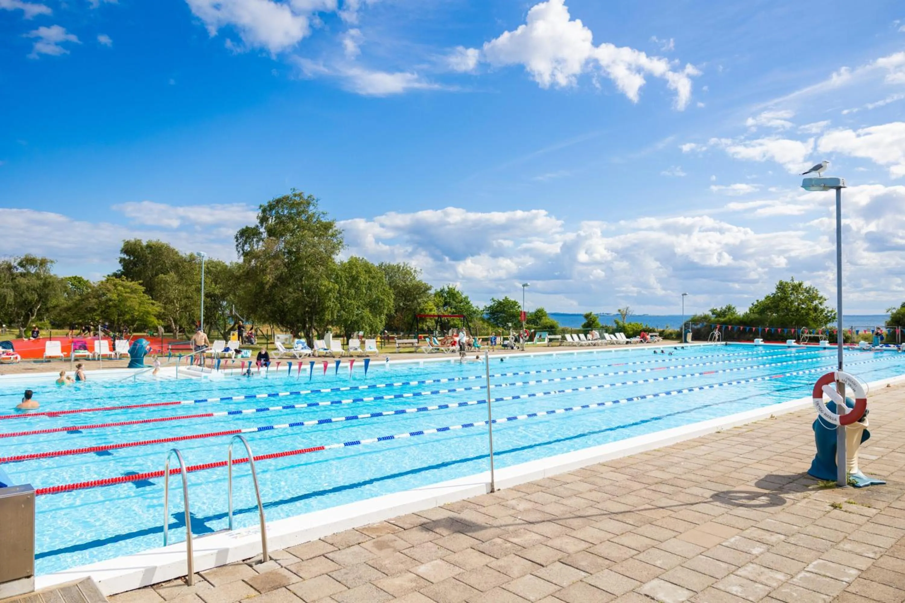 Swimming pool in First Camp Råå Vallar-Helsingborg