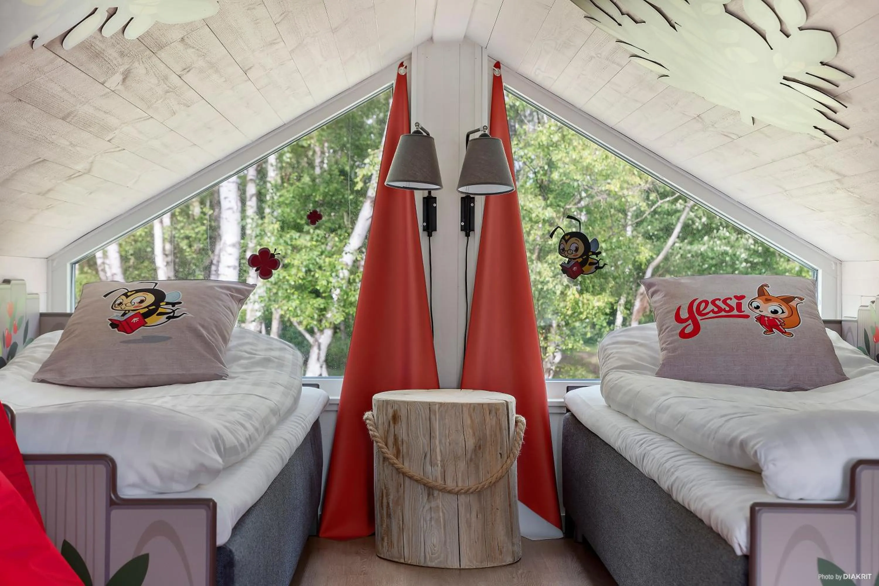 Bedroom, Bed in First Camp Råå Vallar-Helsingborg