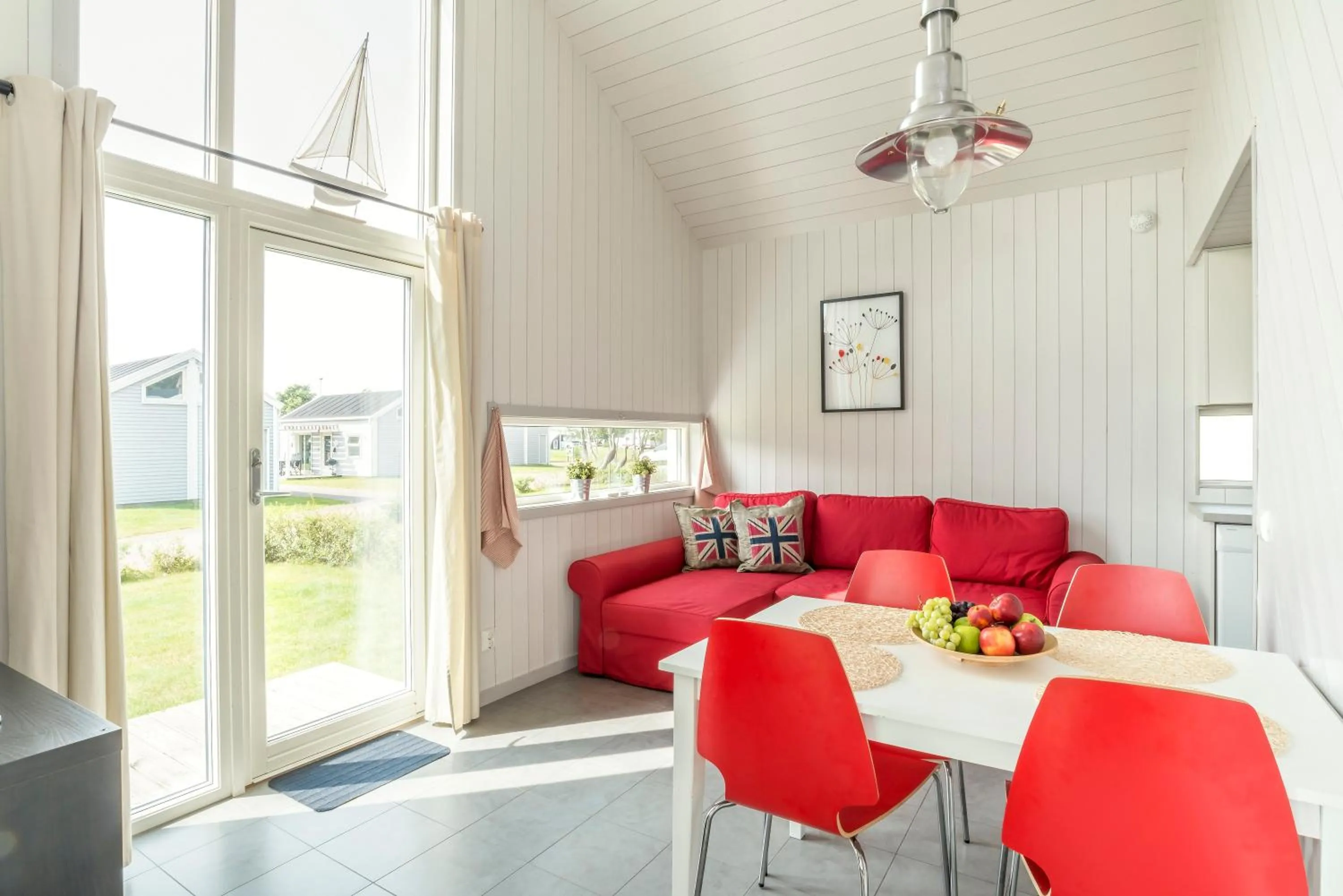 Living room in First Camp Råå Vallar-Helsingborg