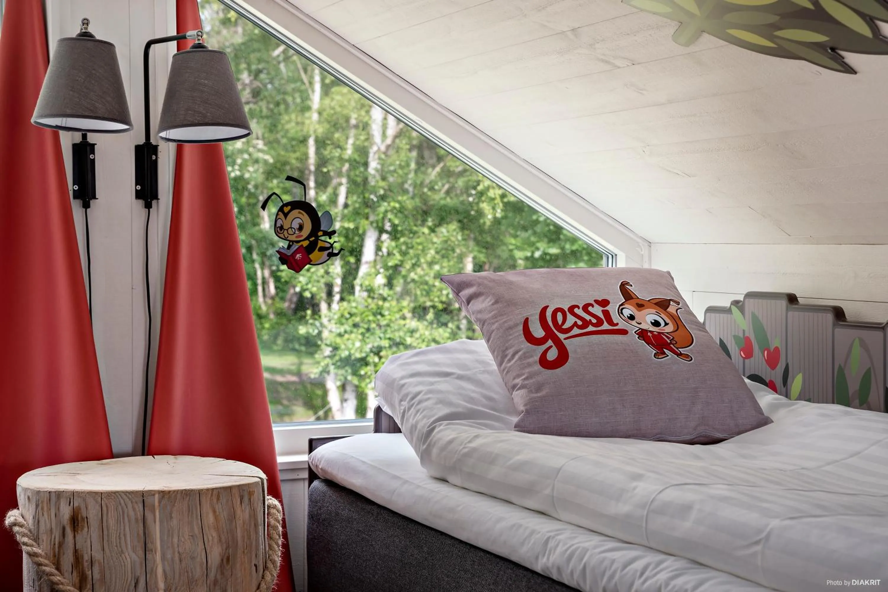 Bedroom, Bed in First Camp Råå Vallar-Helsingborg