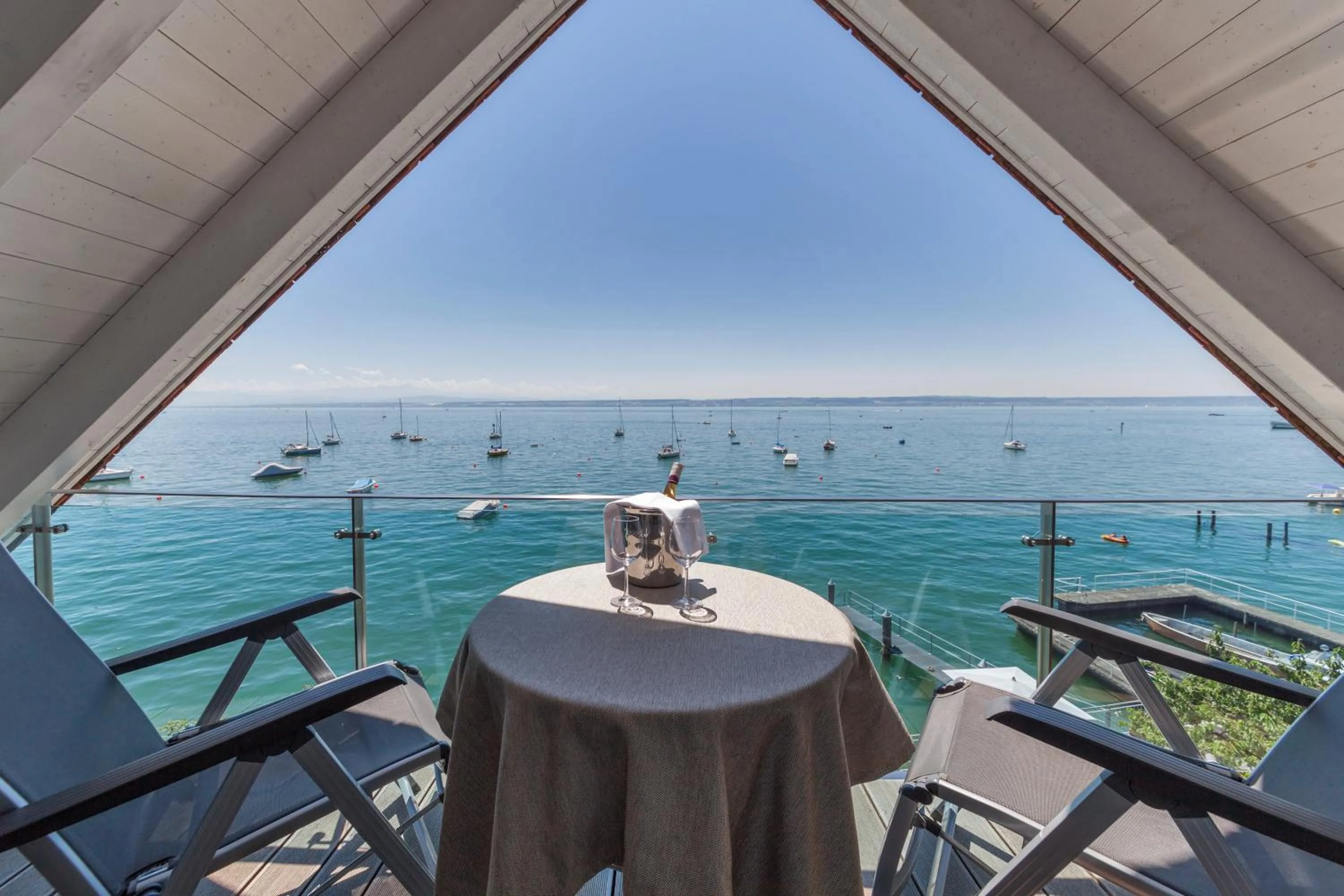 Balcony/Terrace in Boutiquehotel zur Winzerstube - Adults Only