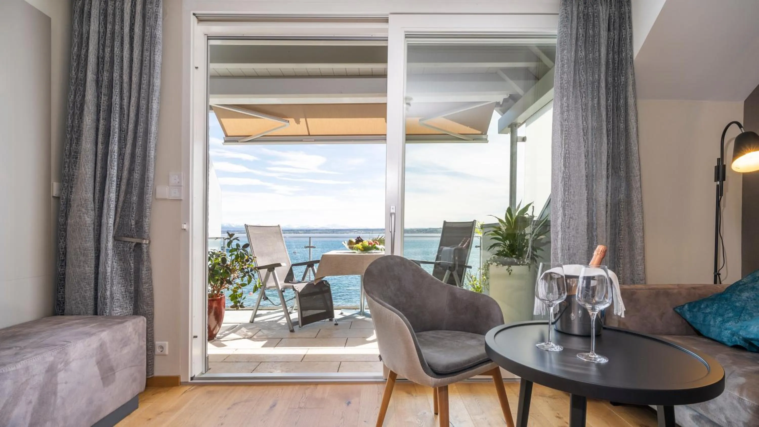 Balcony/Terrace in Boutiquehotel zur Winzerstube - Adults Only