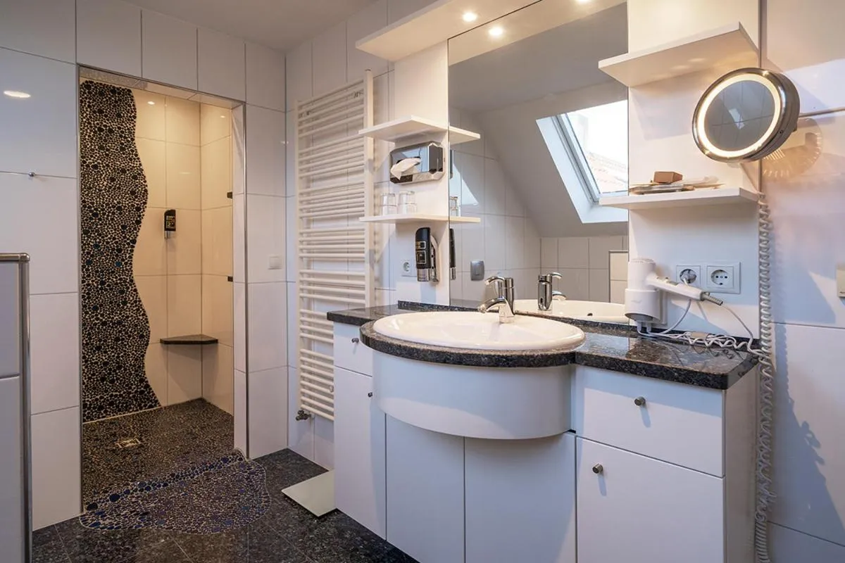 Bathroom in Boutiquehotel zur Winzerstube - Adults Only