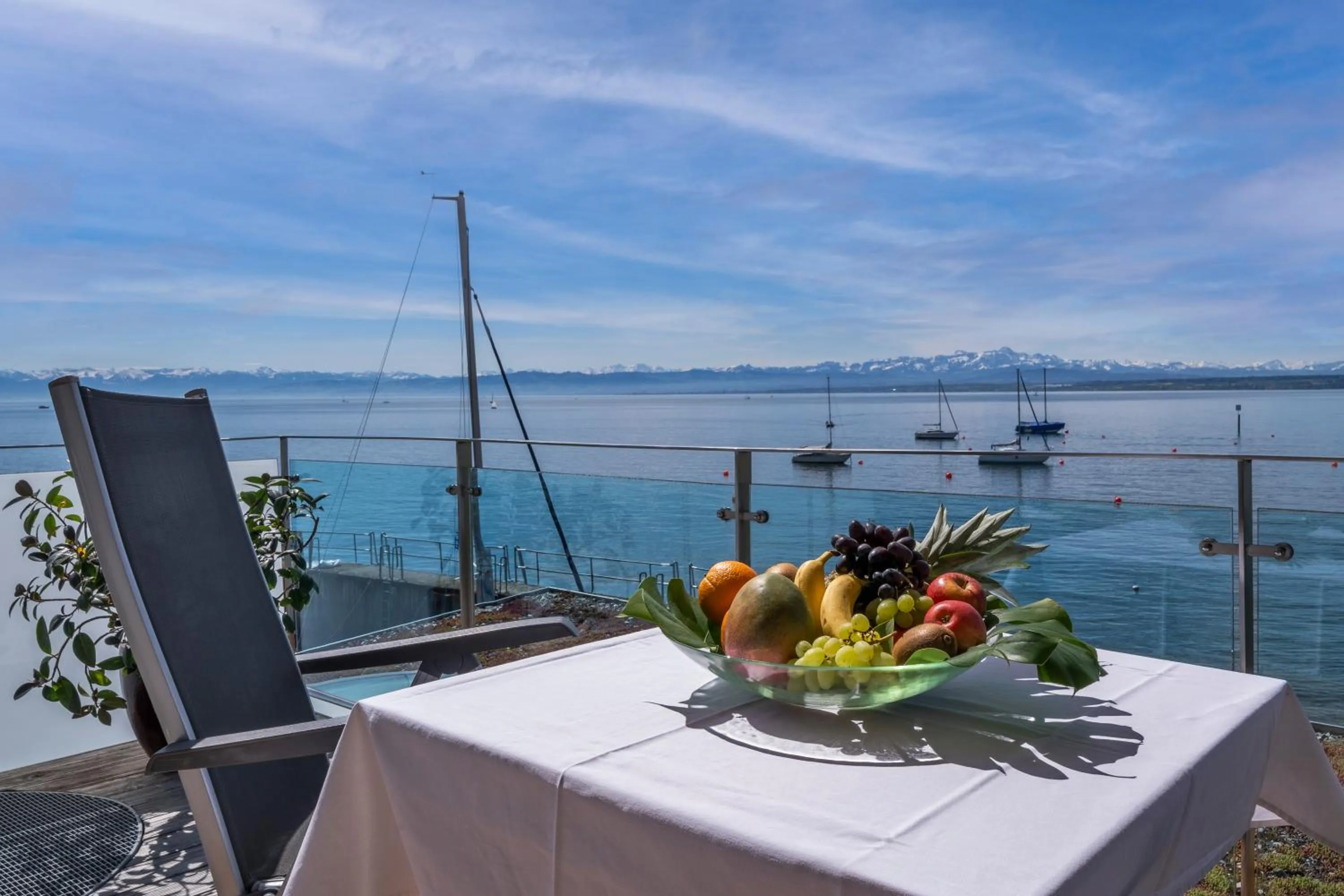 Lake view in Boutiquehotel zur Winzerstube - Adults Only