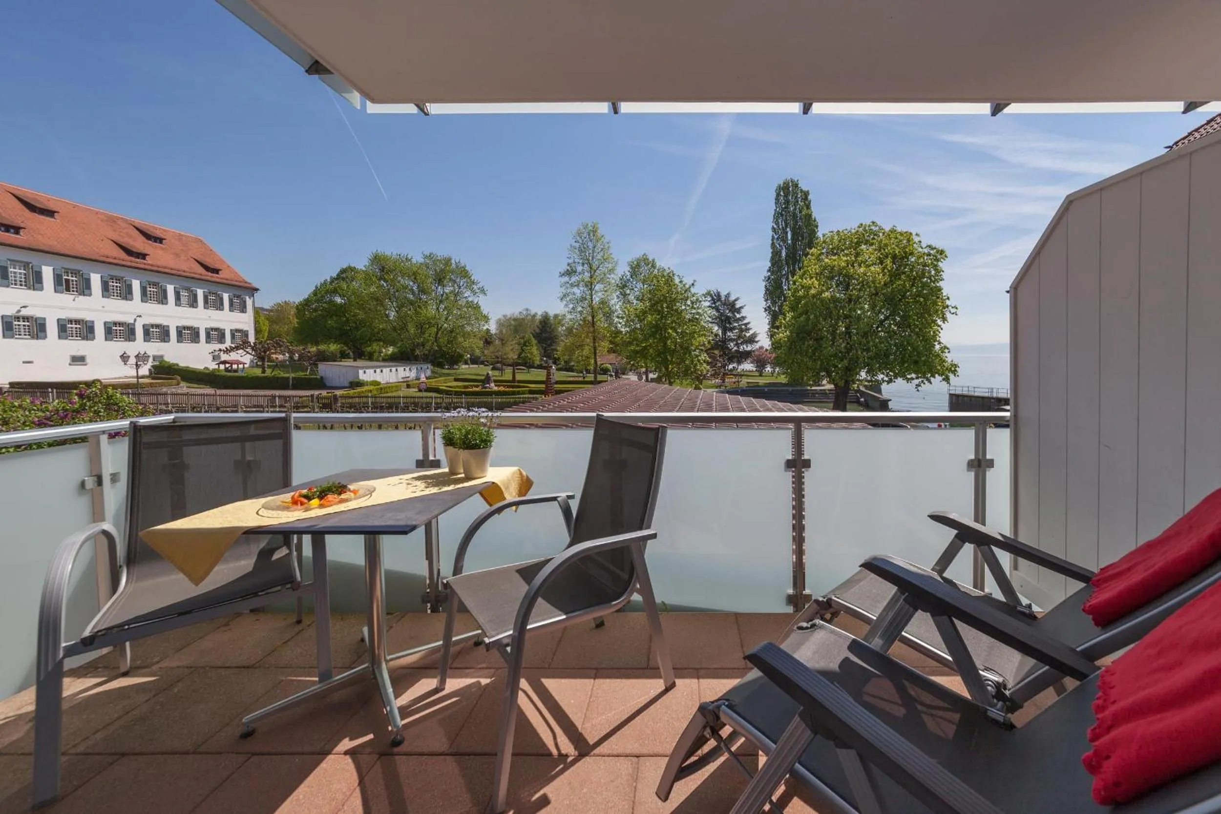 Balcony/Terrace in Boutiquehotel zur Winzerstube - Adults Only