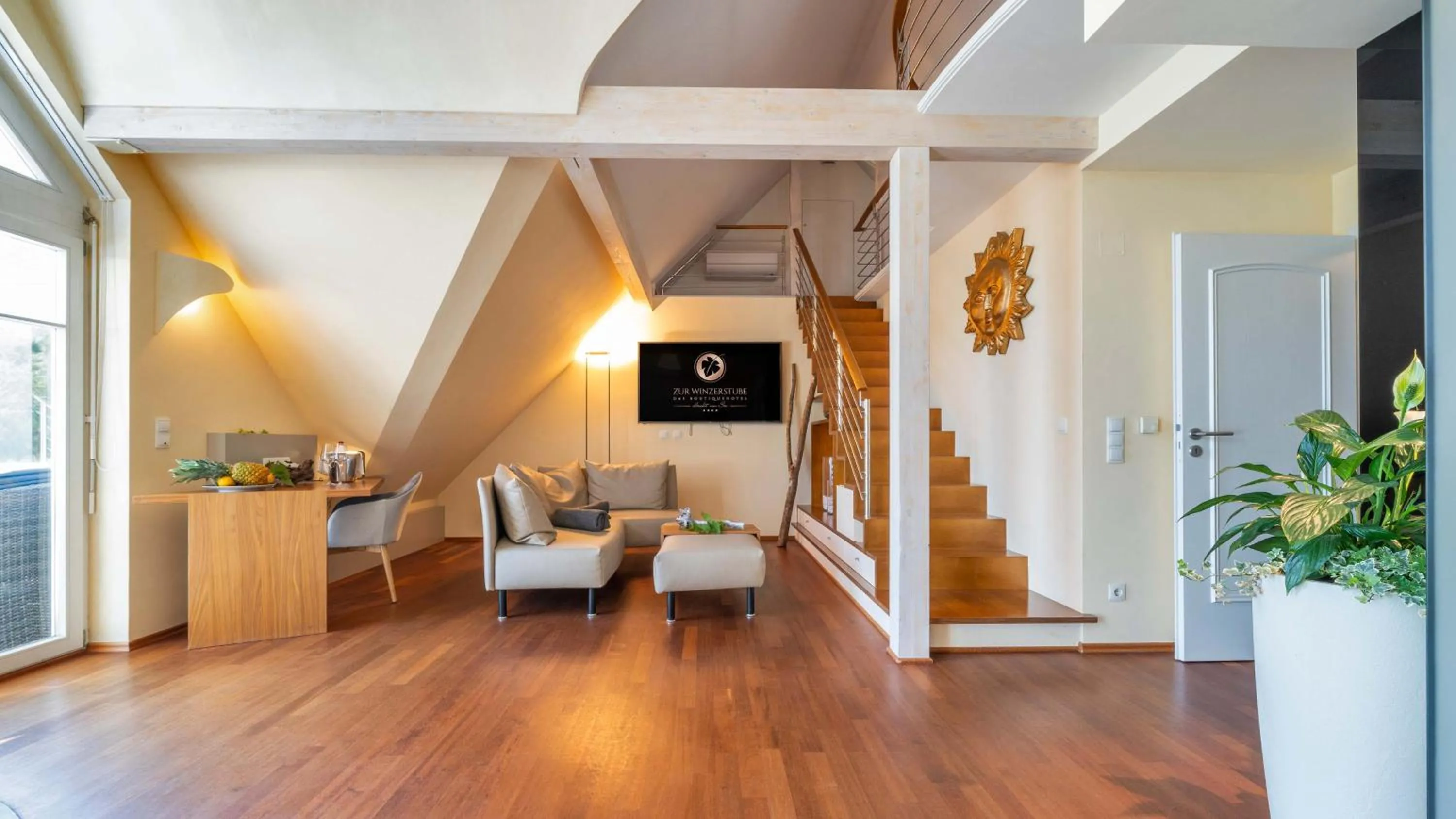 Living room in Boutiquehotel zur Winzerstube - Adults Only