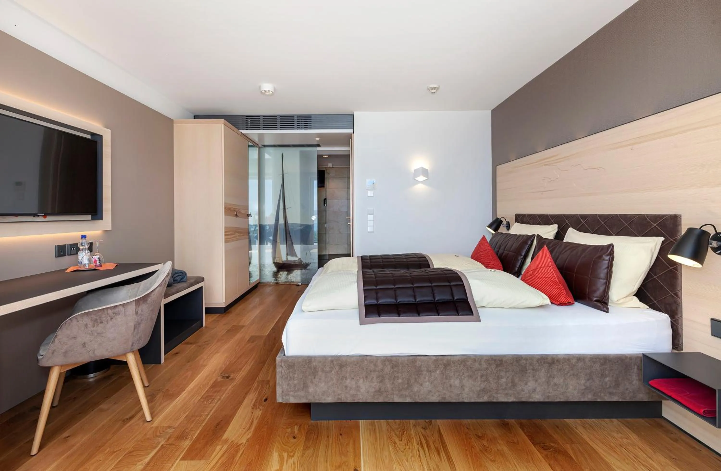 Bed in Boutiquehotel zur Winzerstube - Adults Only