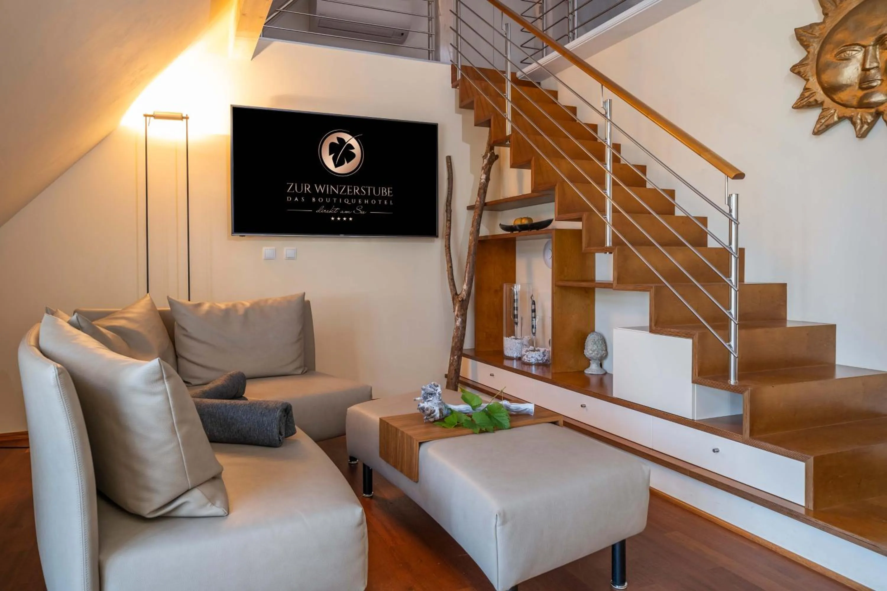 Seating area in Boutiquehotel zur Winzerstube - Adults Only