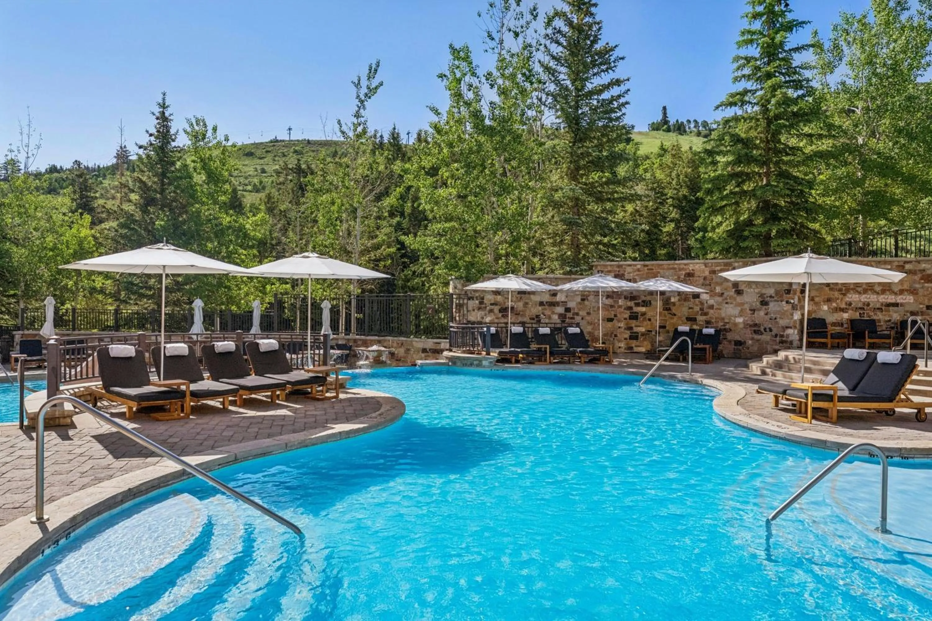 Swimming pool in St. Regis Deer Valley