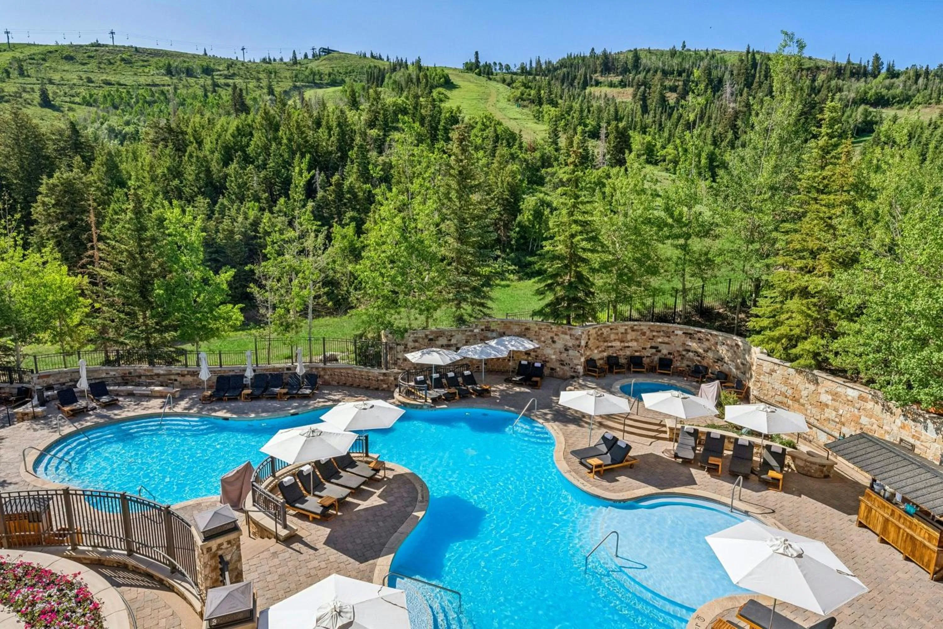 Swimming pool in St. Regis Deer Valley