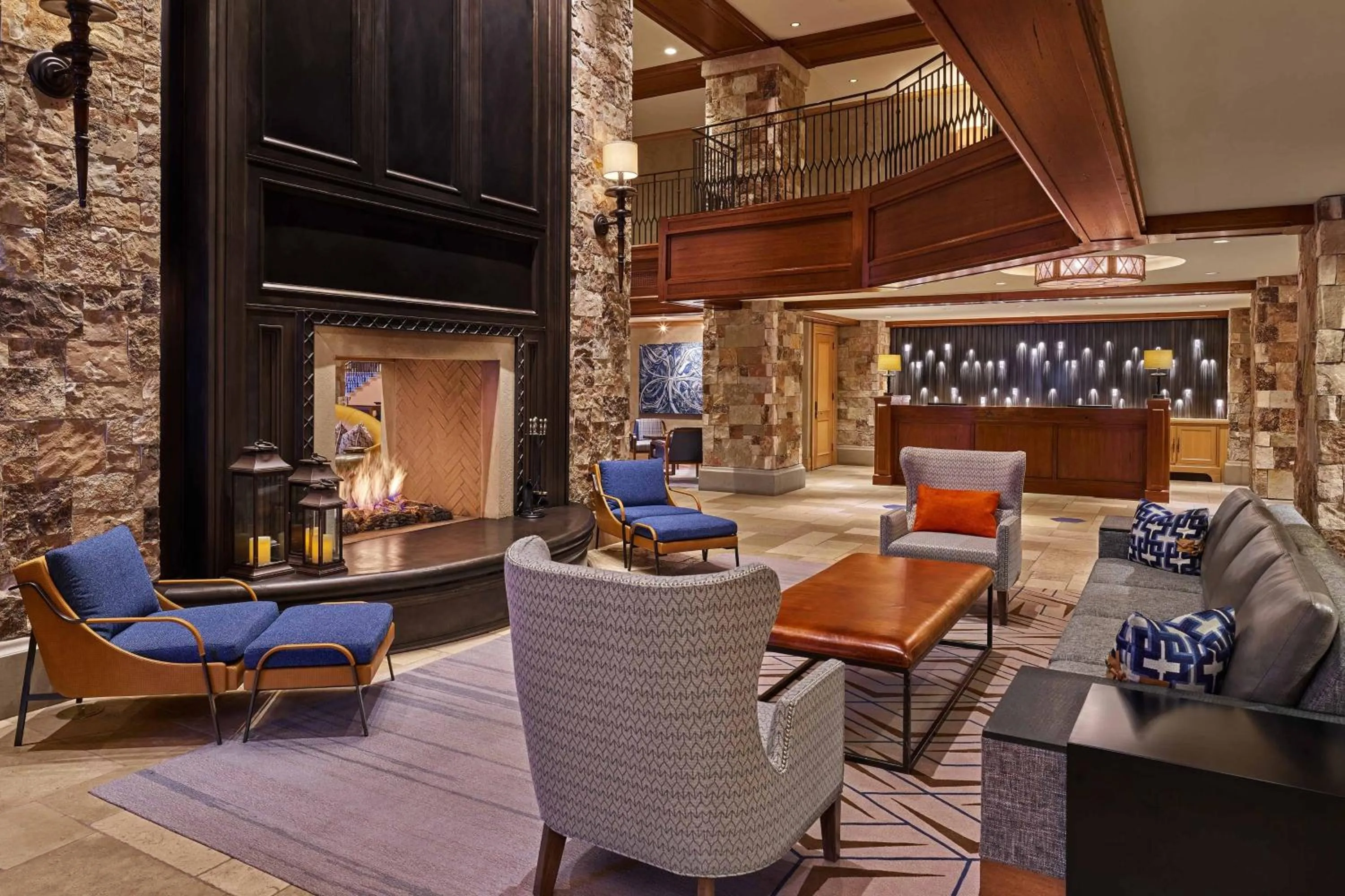 Lobby or reception in St. Regis Deer Valley