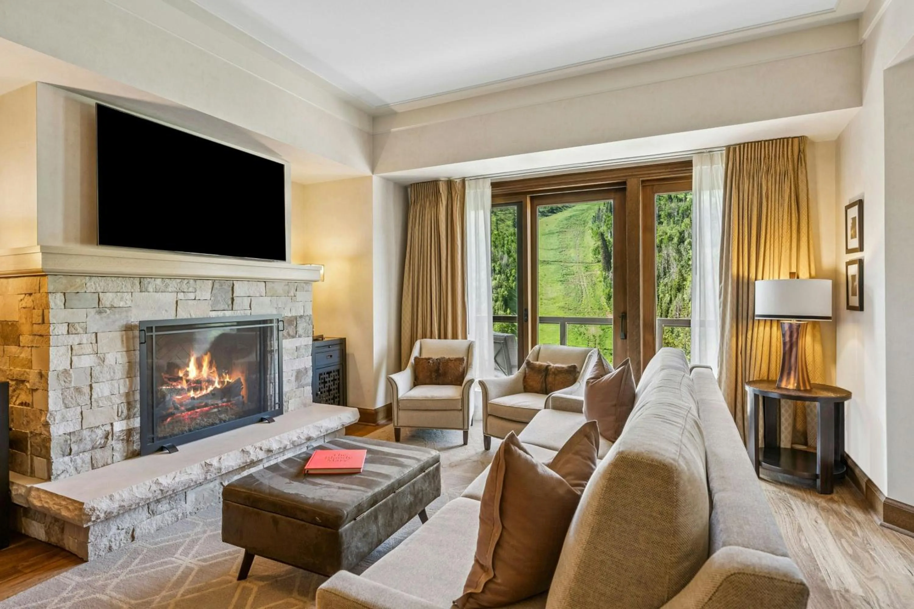 Living room in St. Regis Deer Valley