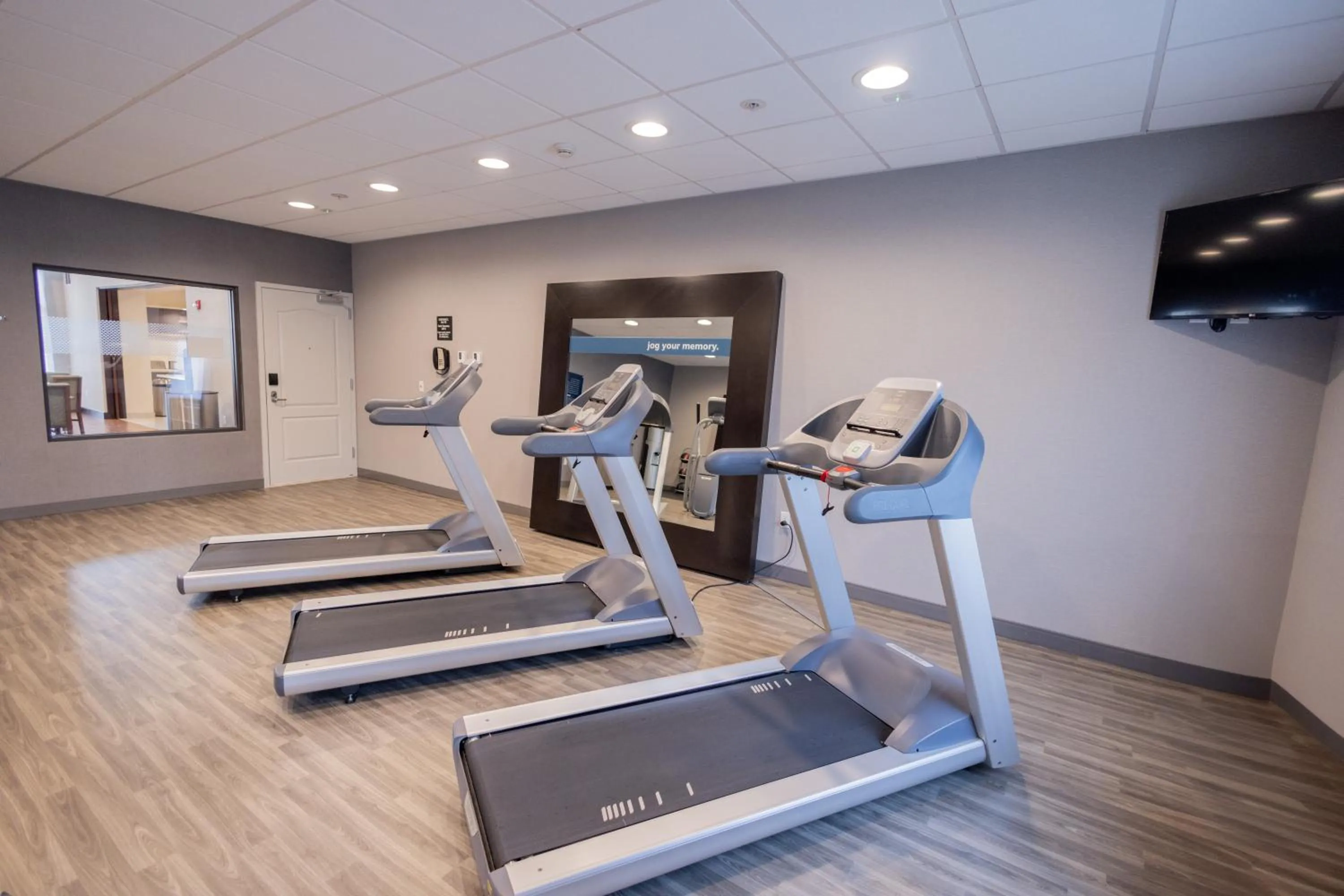 Fitness centre/facilities in Hampton Inn & Suites by Hilton Seattle/Kent