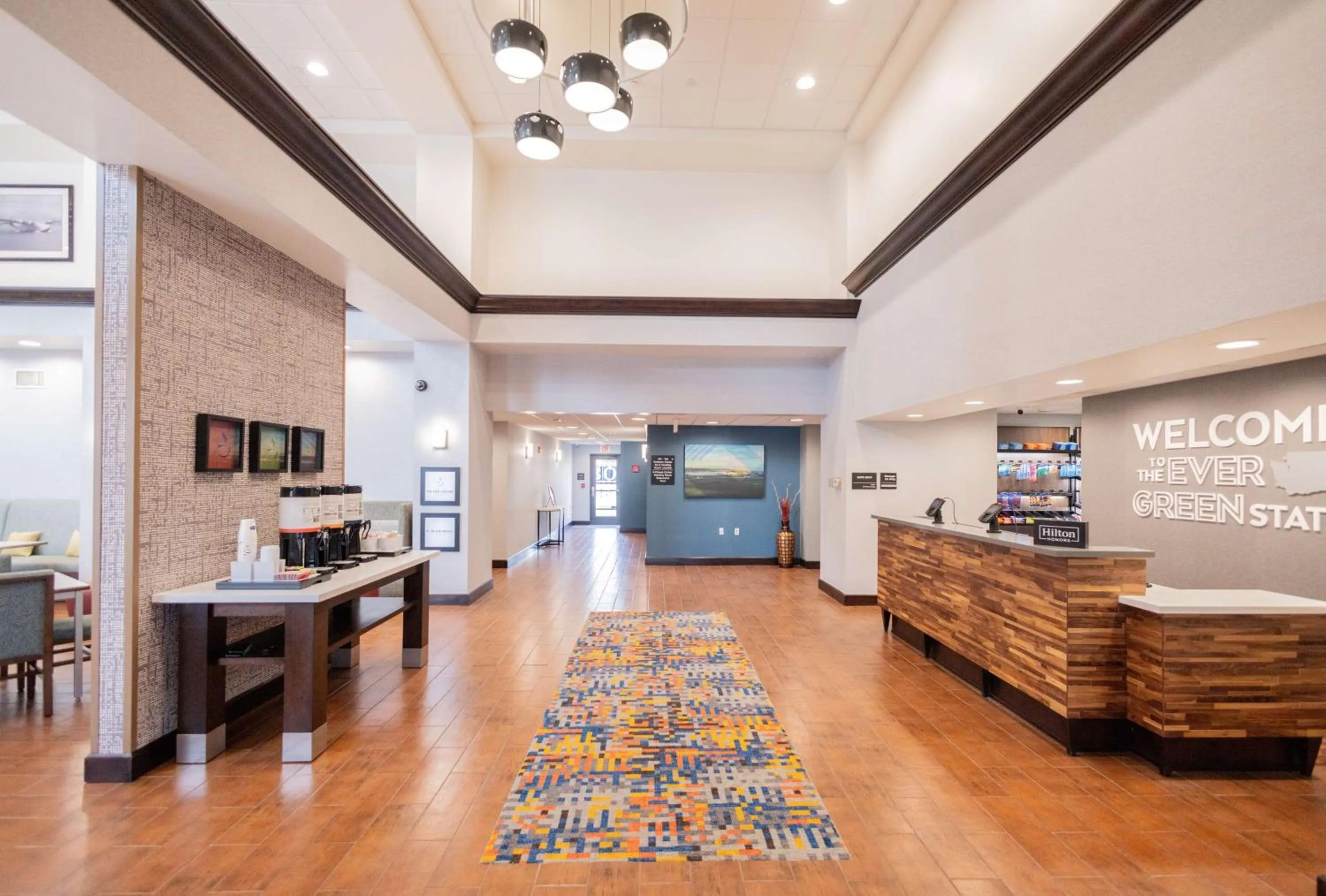 Lobby or reception in Hampton Inn & Suites by Hilton Seattle/Kent