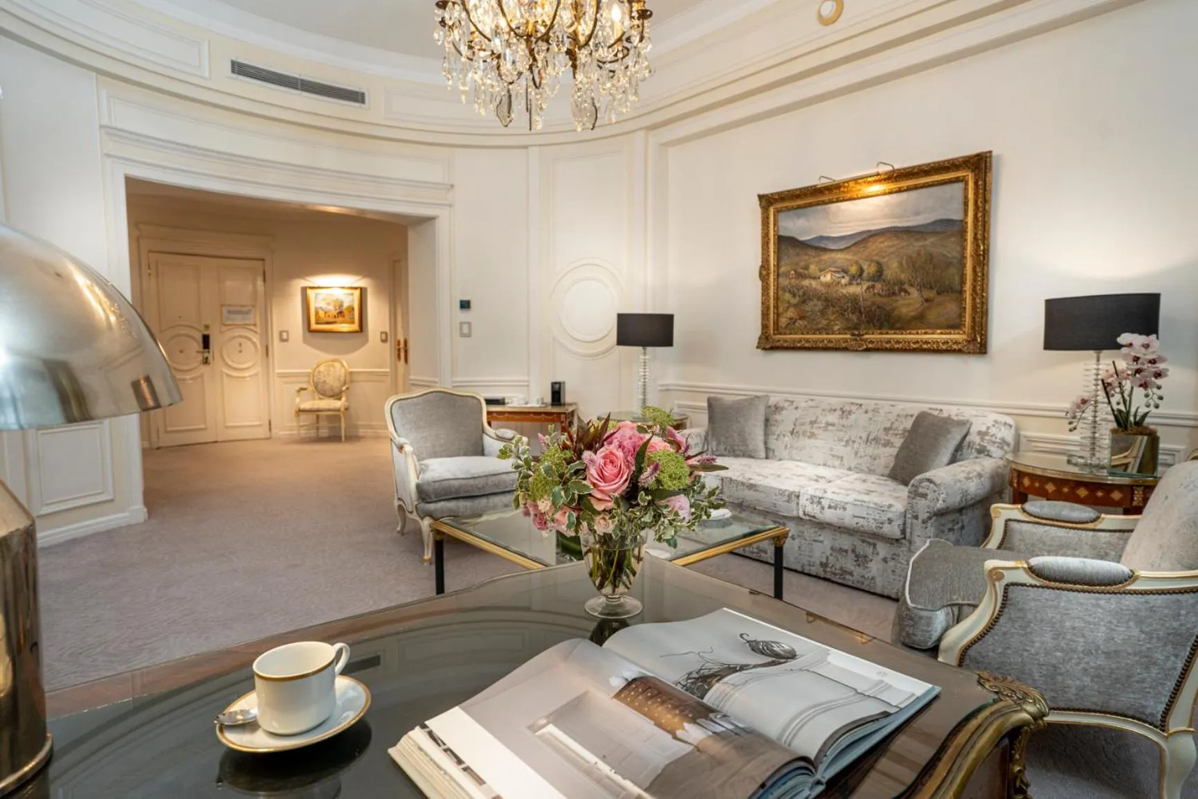 Seating area in Alvear Palace Hotel - Leading Hotels of the World