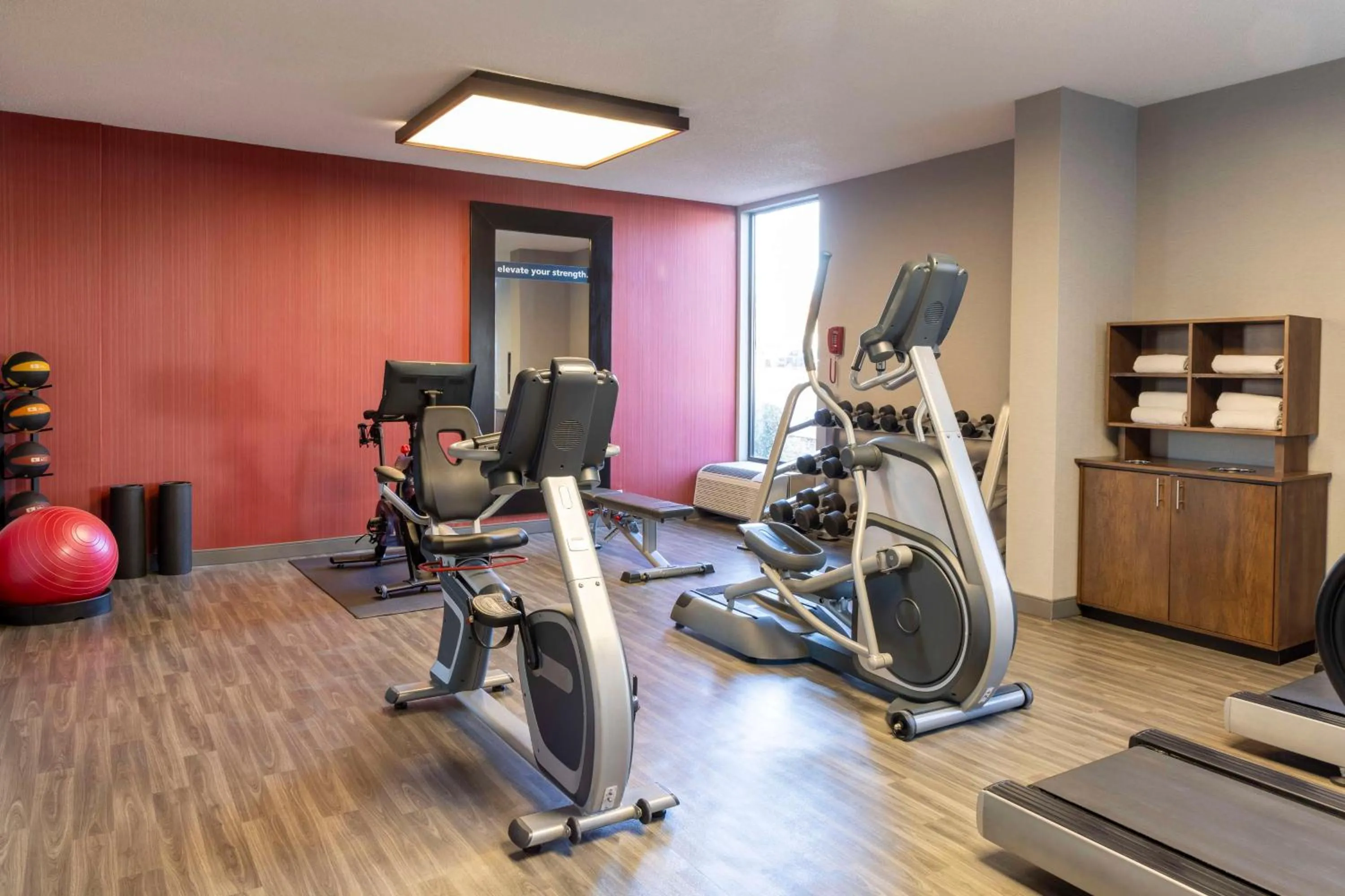 Fitness centre/facilities in Hampton Inn Athens
