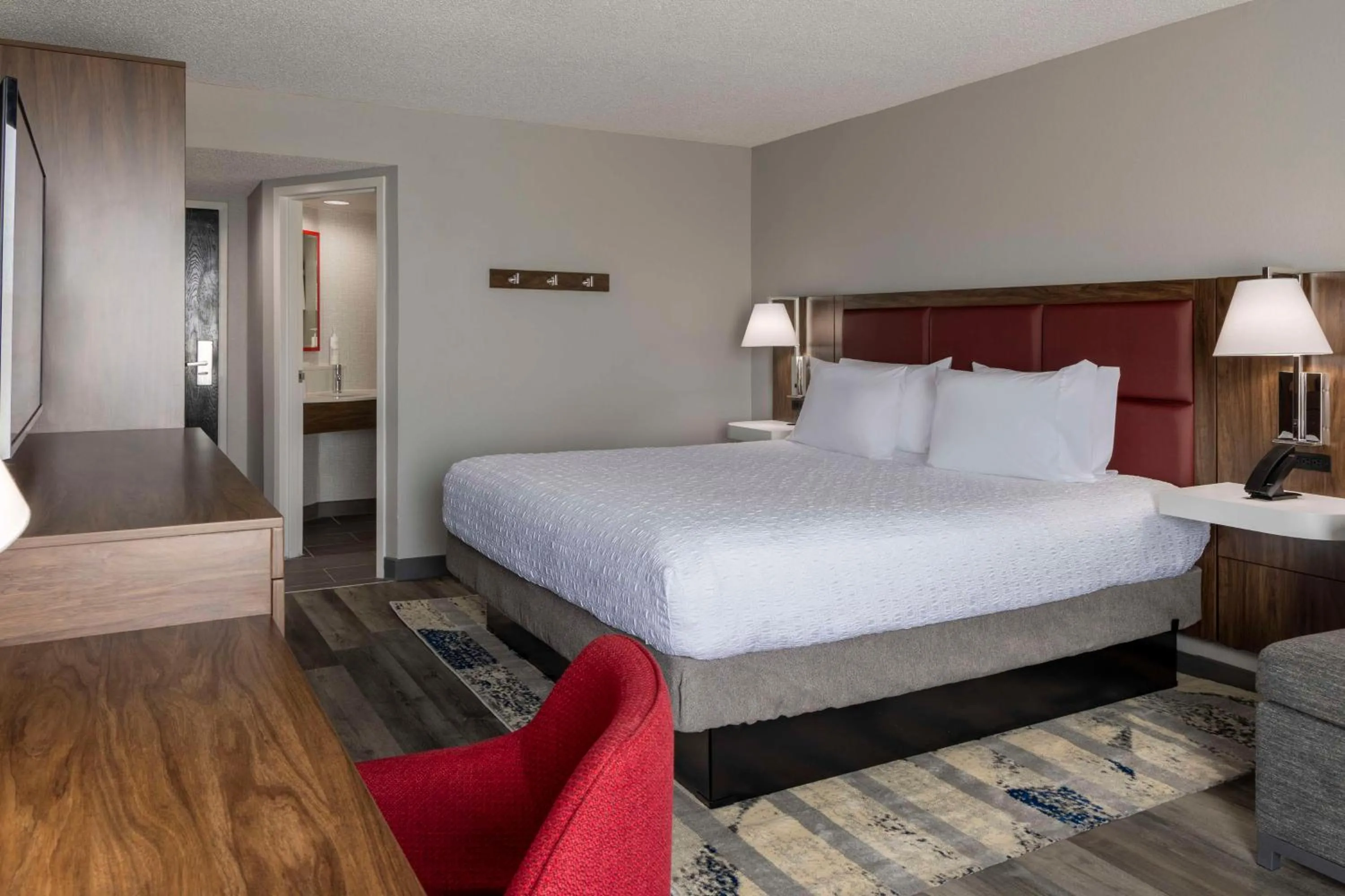 Bed in Hampton Inn Athens