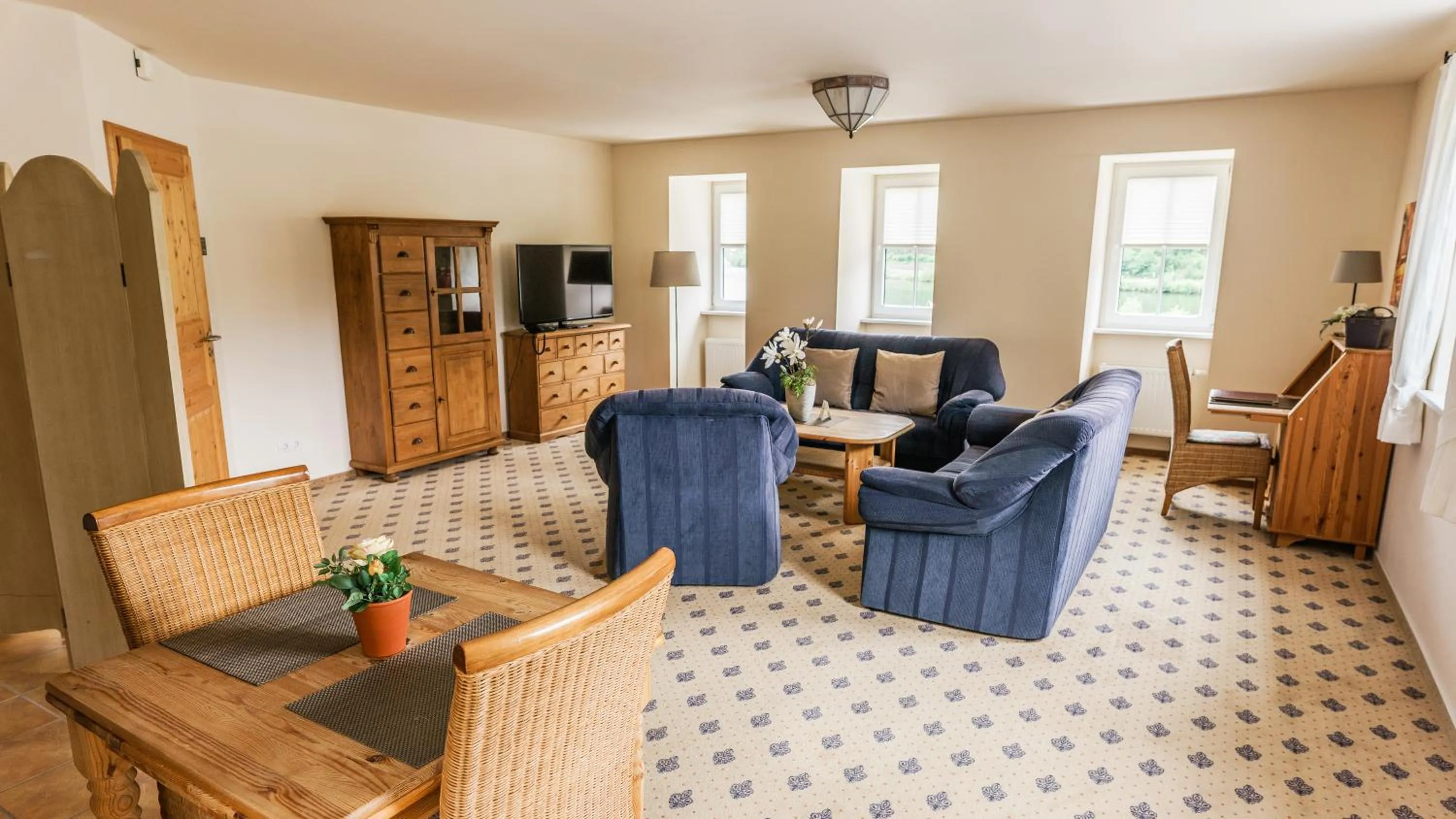 Living room in Landhaus Zimmermann