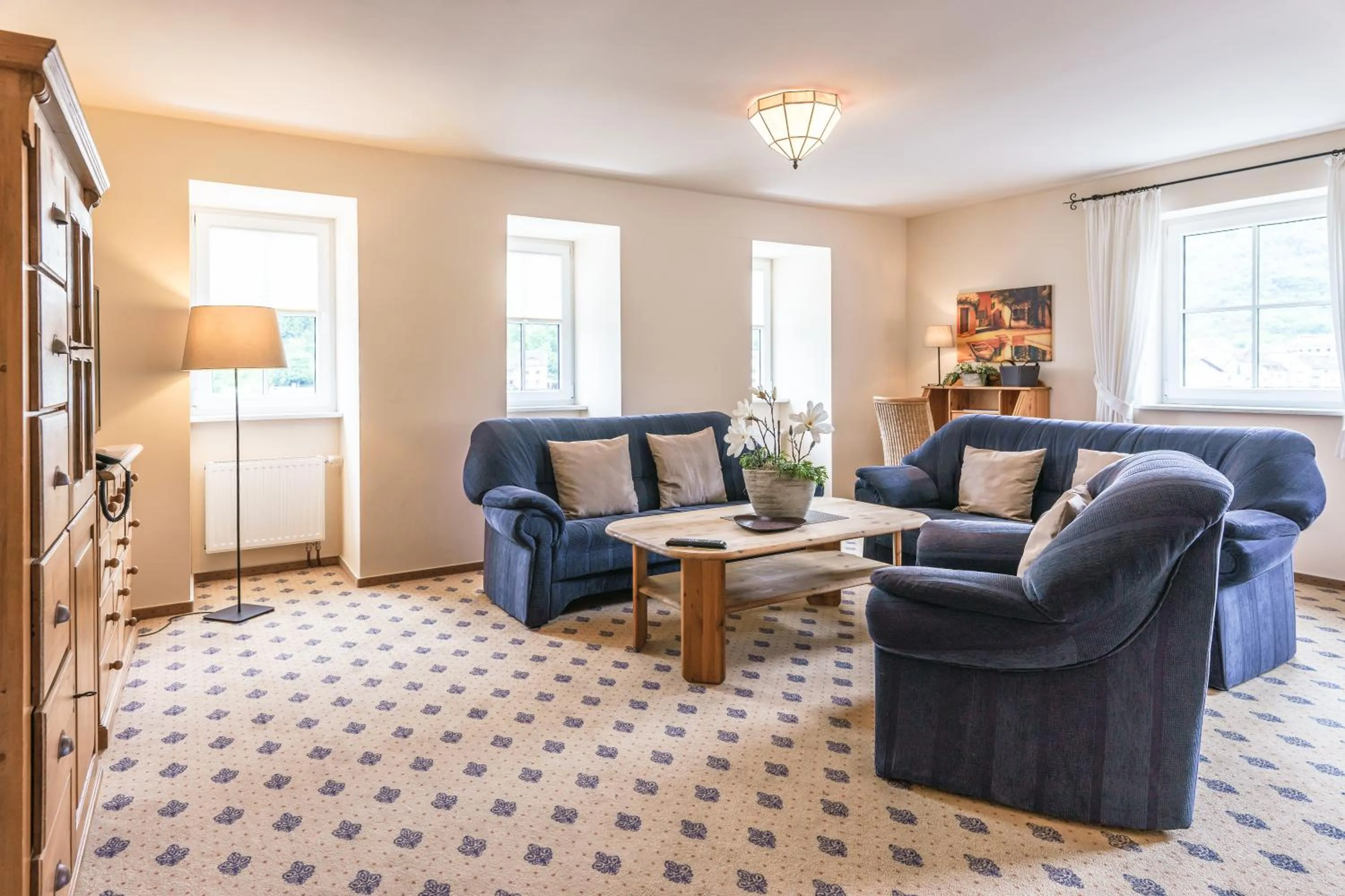 Living room in Landhaus Zimmermann