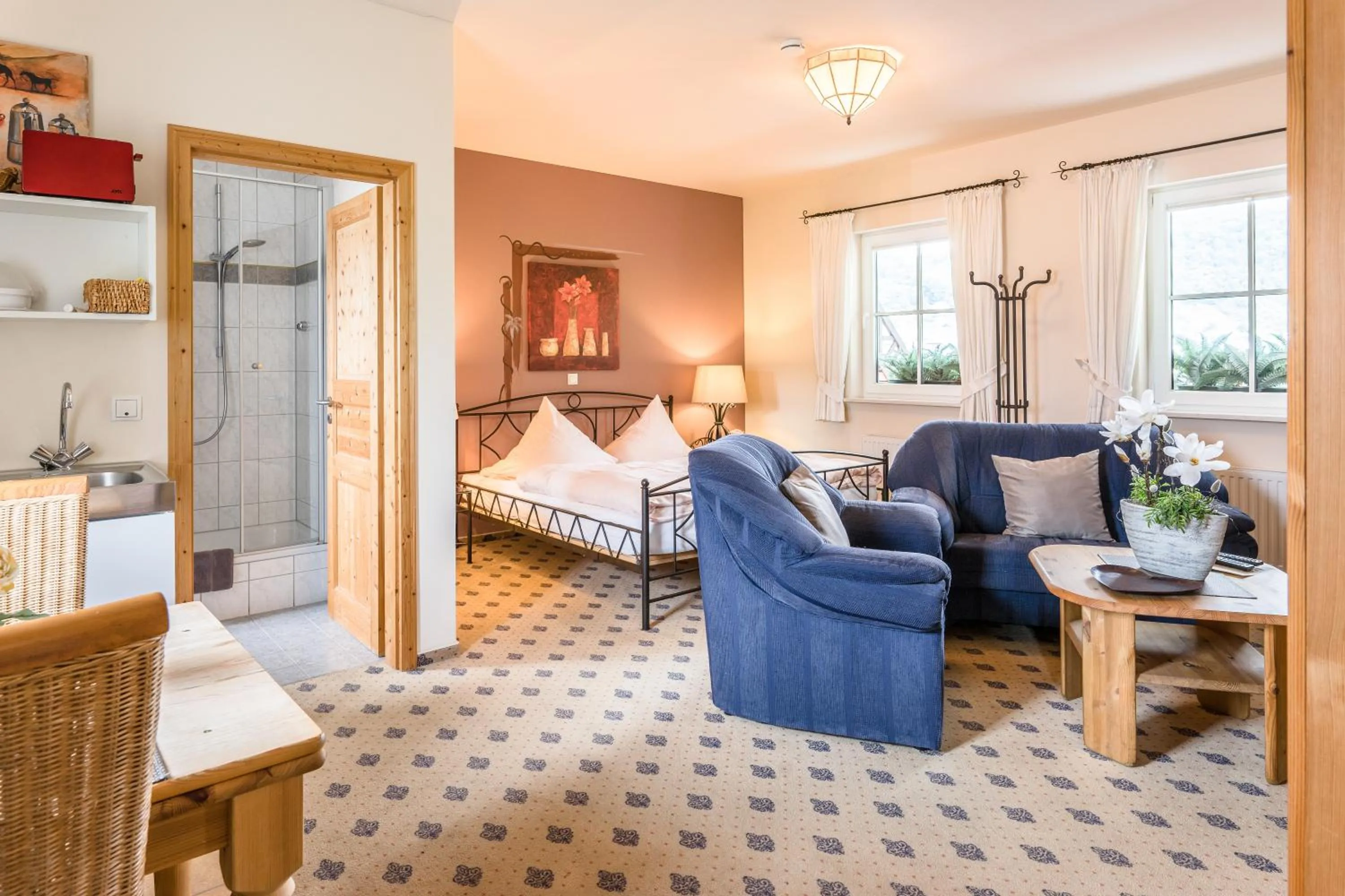 Living room in Landhaus Zimmermann