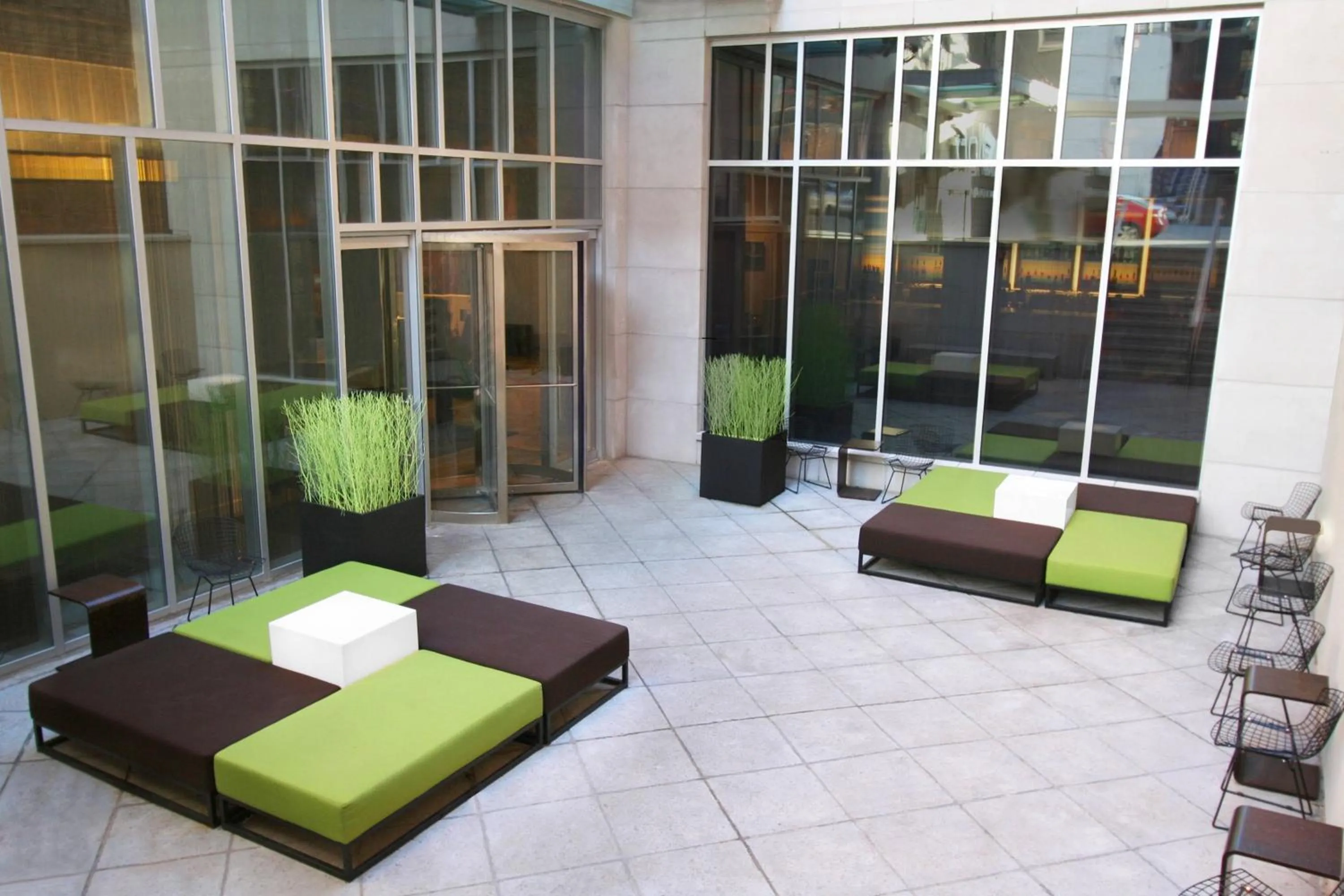 View (from property/room), Bed in Aloft Harlem