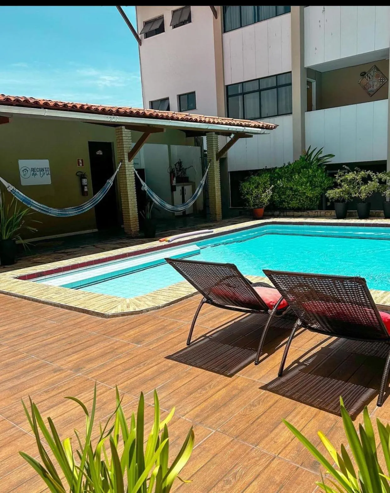 Swimming pool in Recanto da Orla