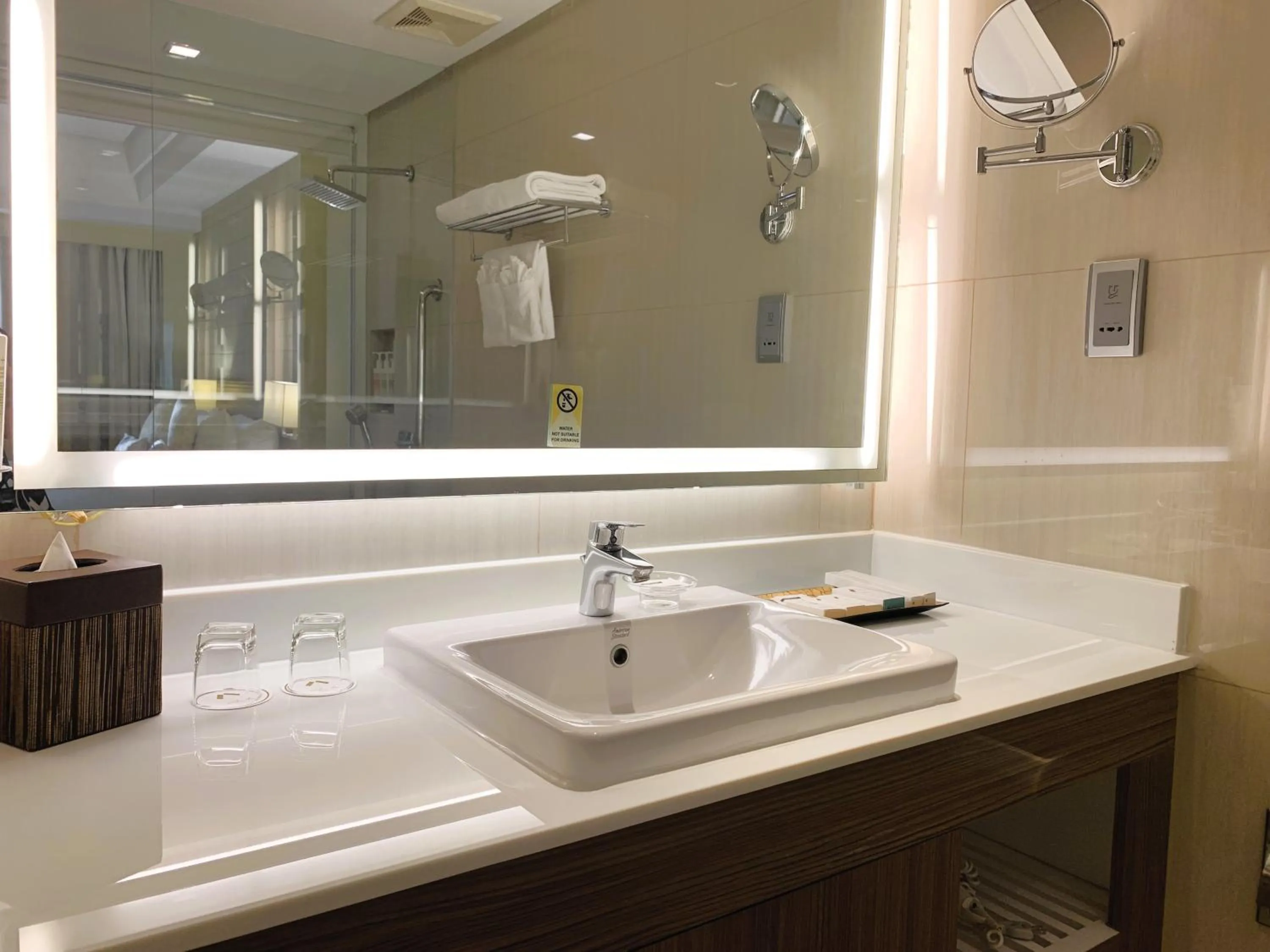 Bathroom in Hotel Benilde Maison De La Salle