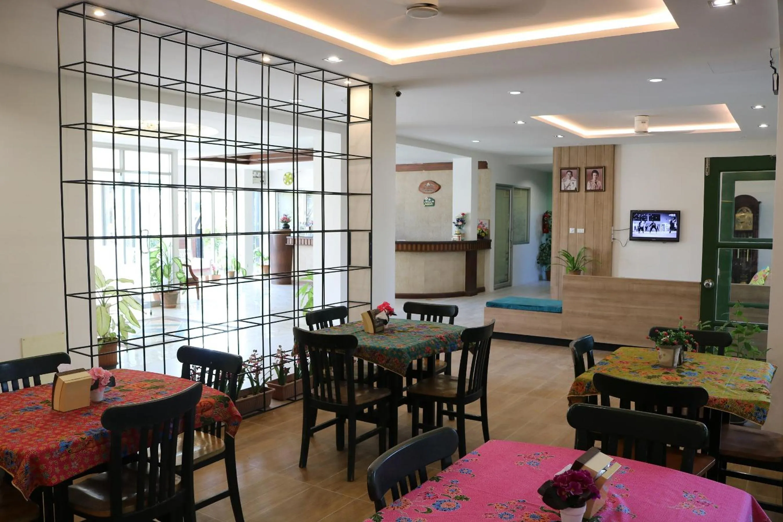 Communal kitchen in The Greenery Hotel