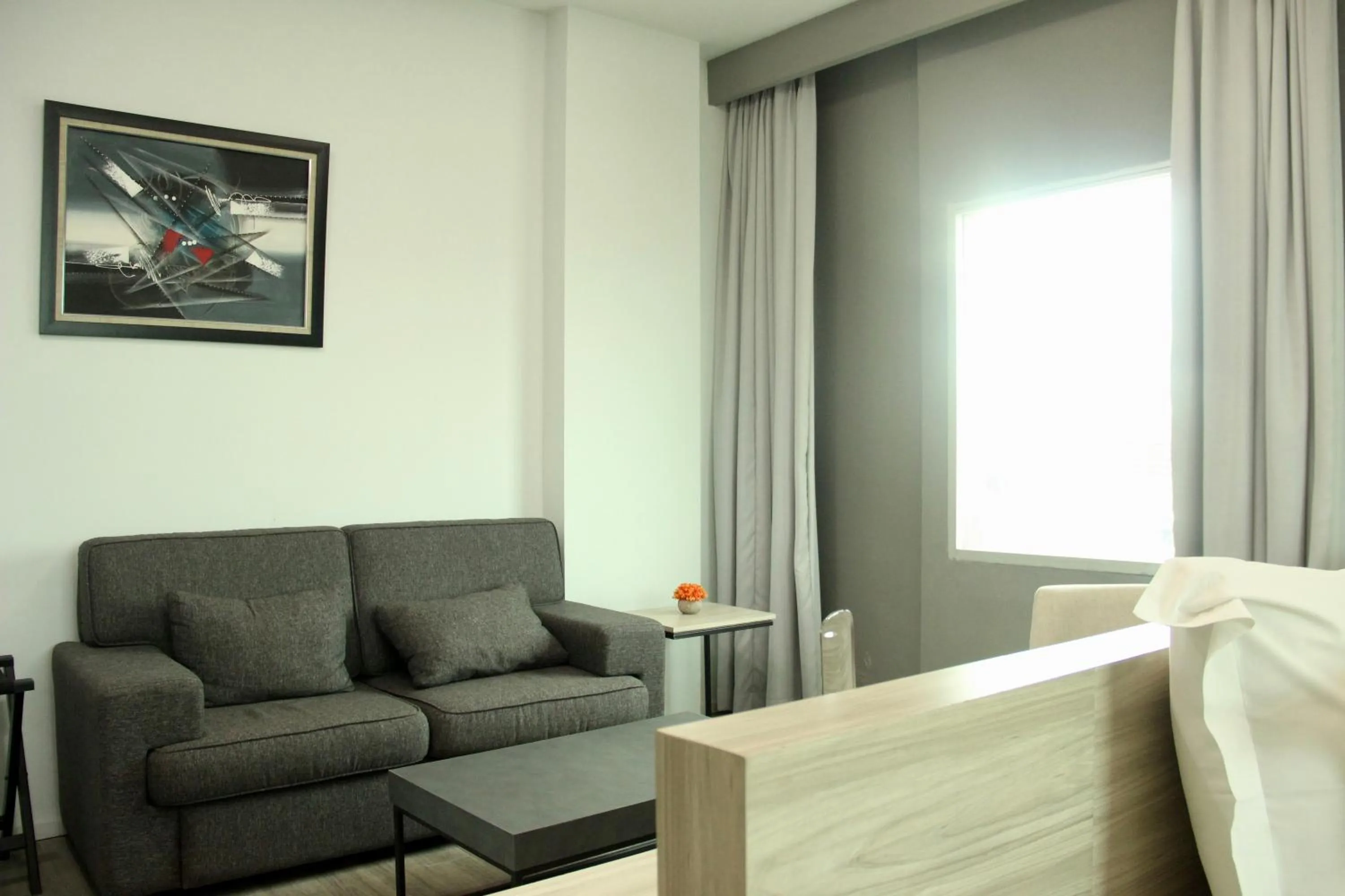 Seating area in Sparks Life Jakarta, ARTOTEL Curated