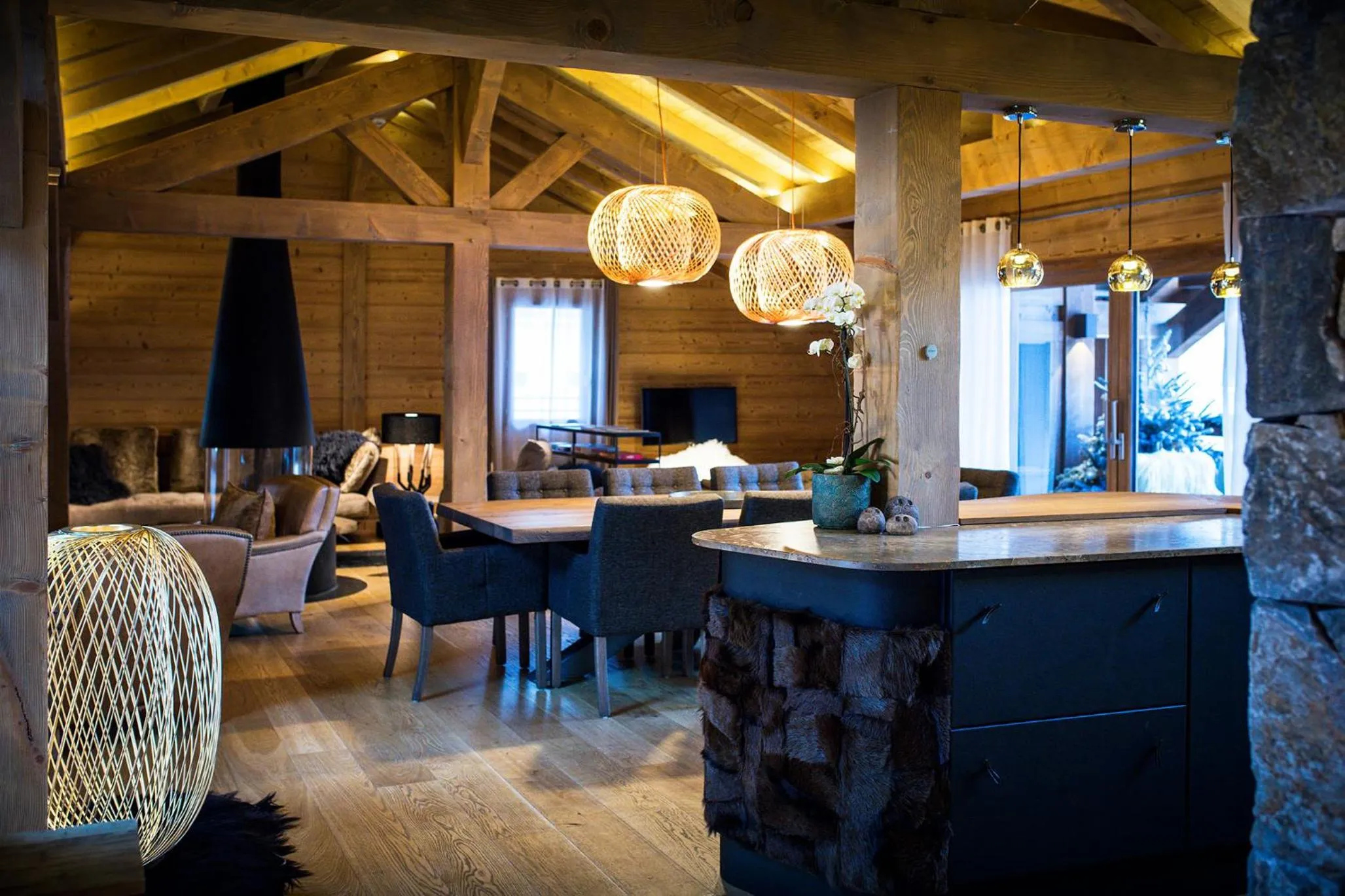 Living room in Au Coeur du Village