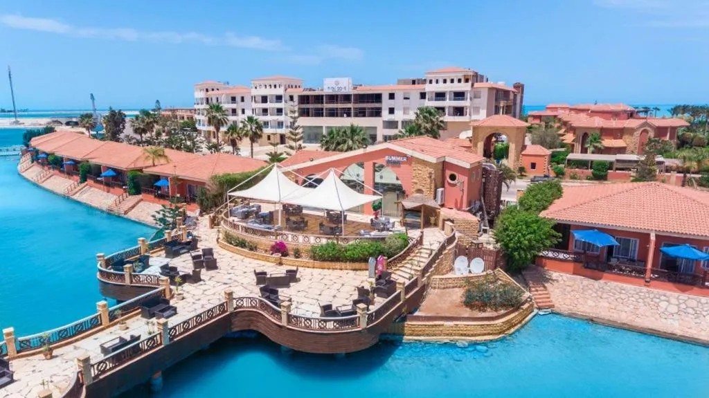 Bird's eye view in Golden Ocean Marina Hotel