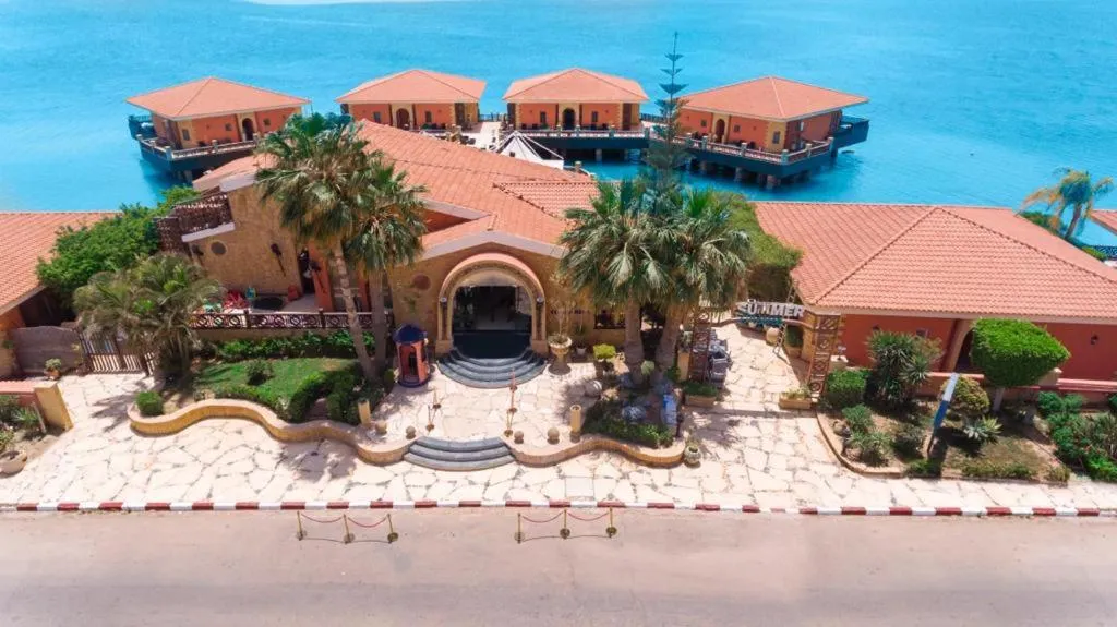 Bird's eye view in Golden Ocean Marina Hotel