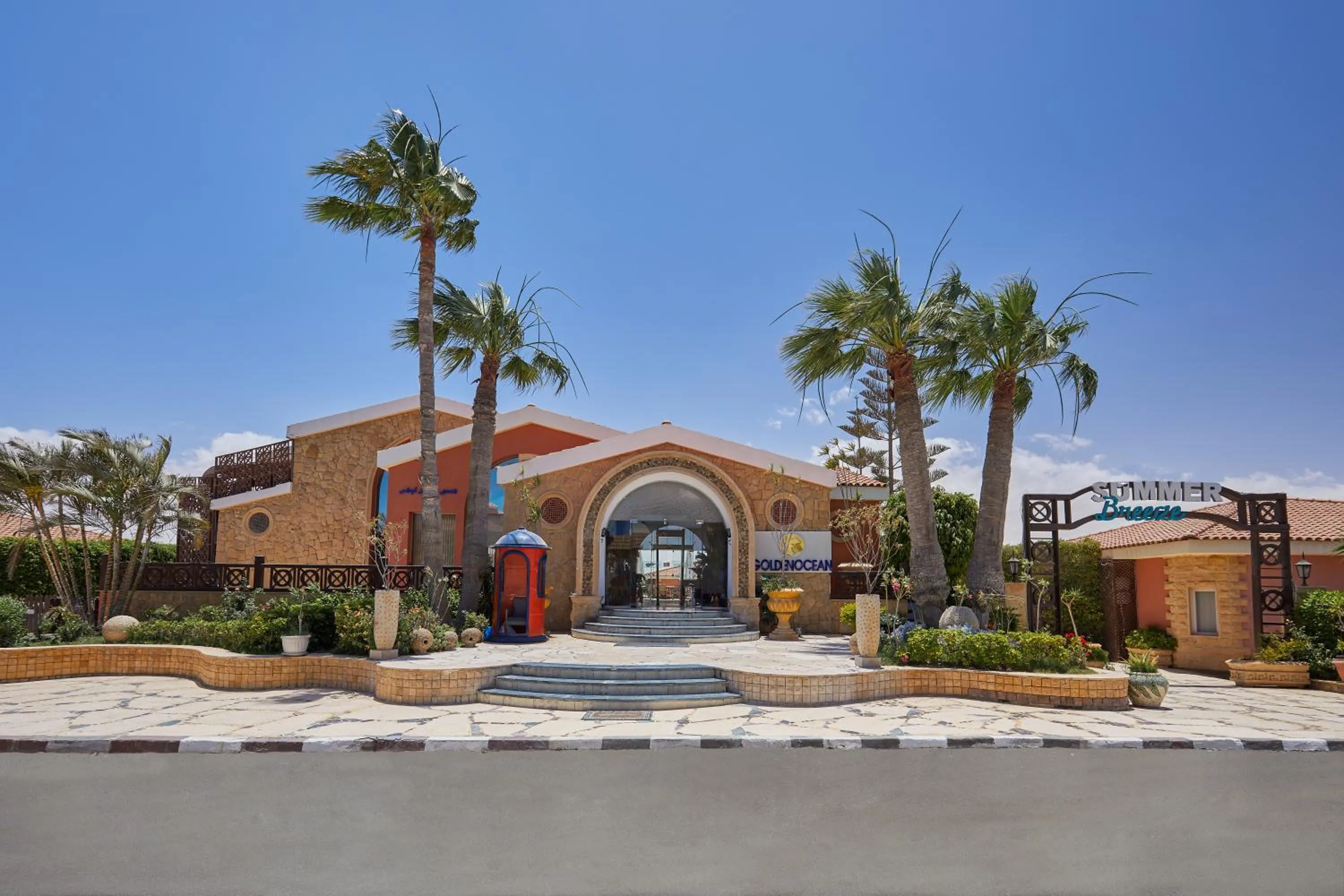 Property building in Golden Ocean Marina Hotel