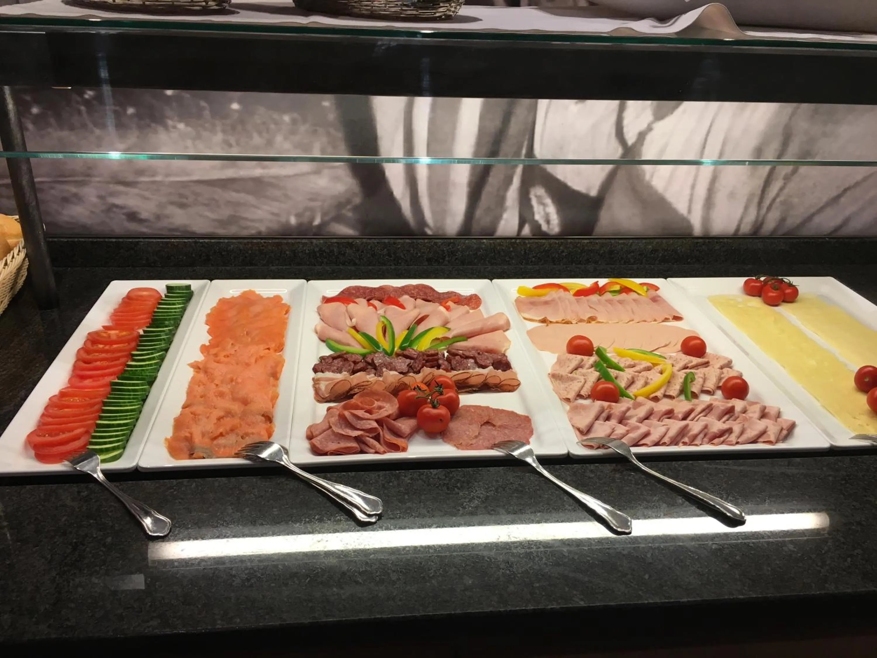 Breakfast in Hotel Piz Buin