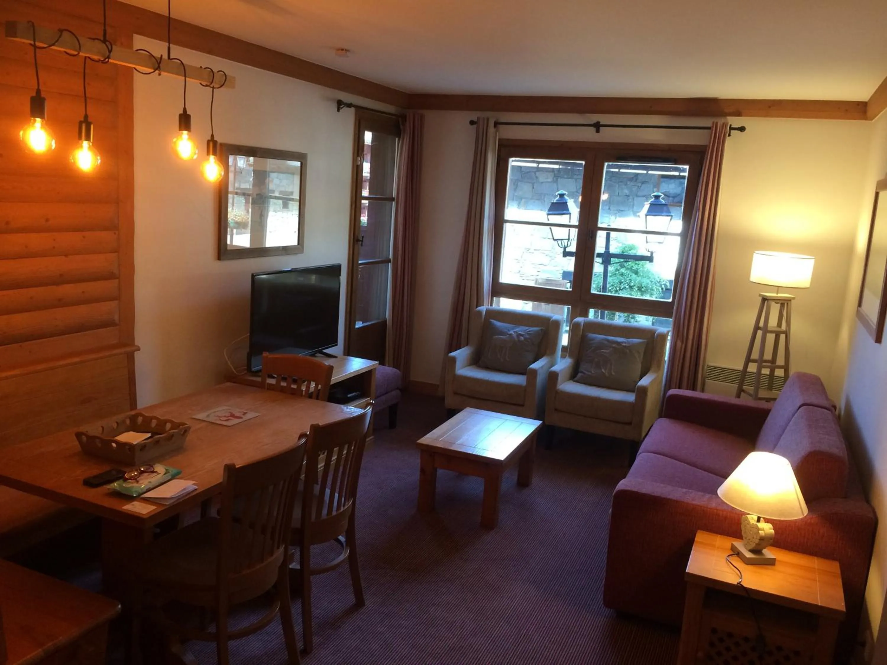 Living room in Les Arcs 1950 - appartement 6 pers.