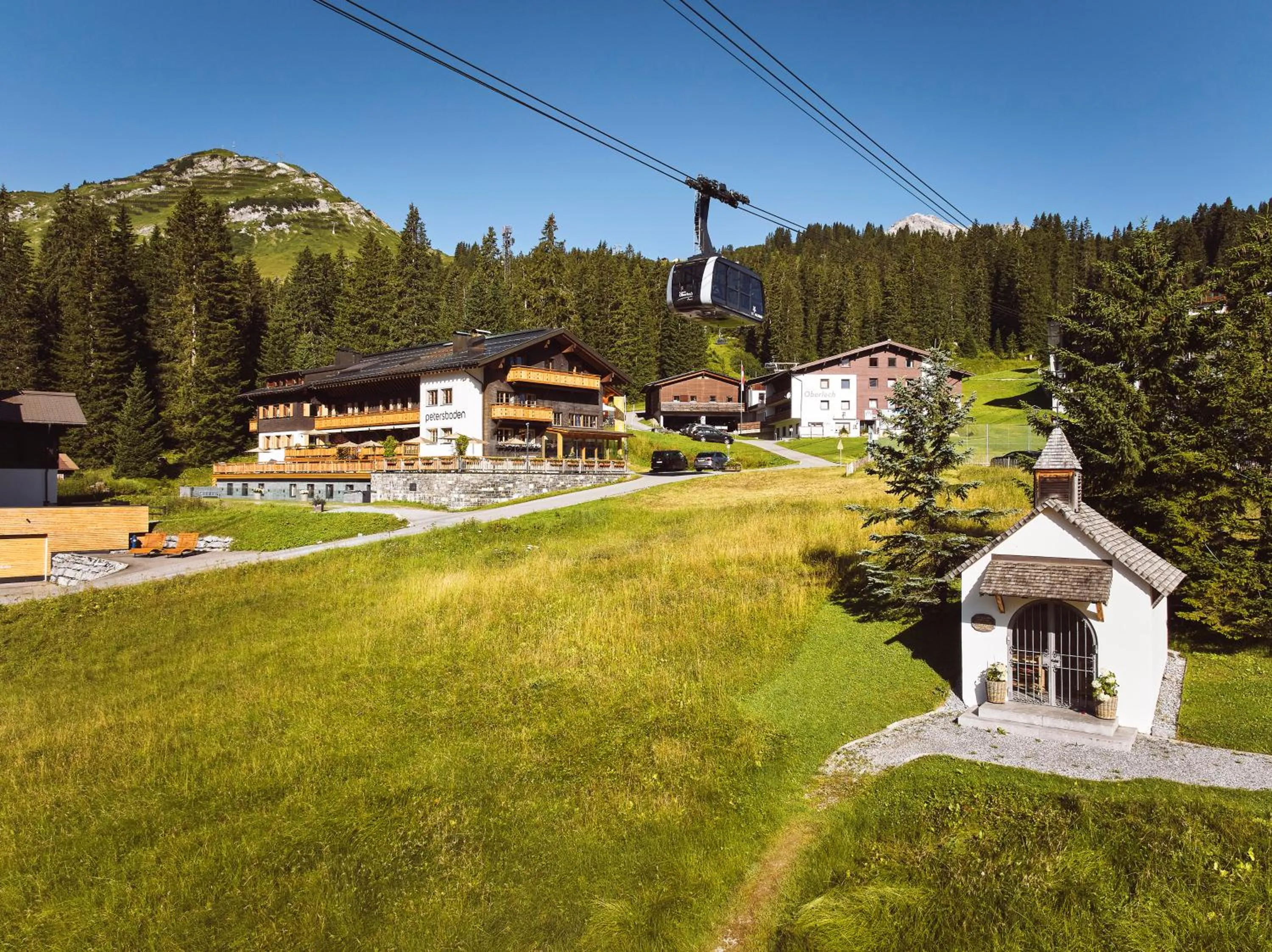 Property building in Hotel Petersboden