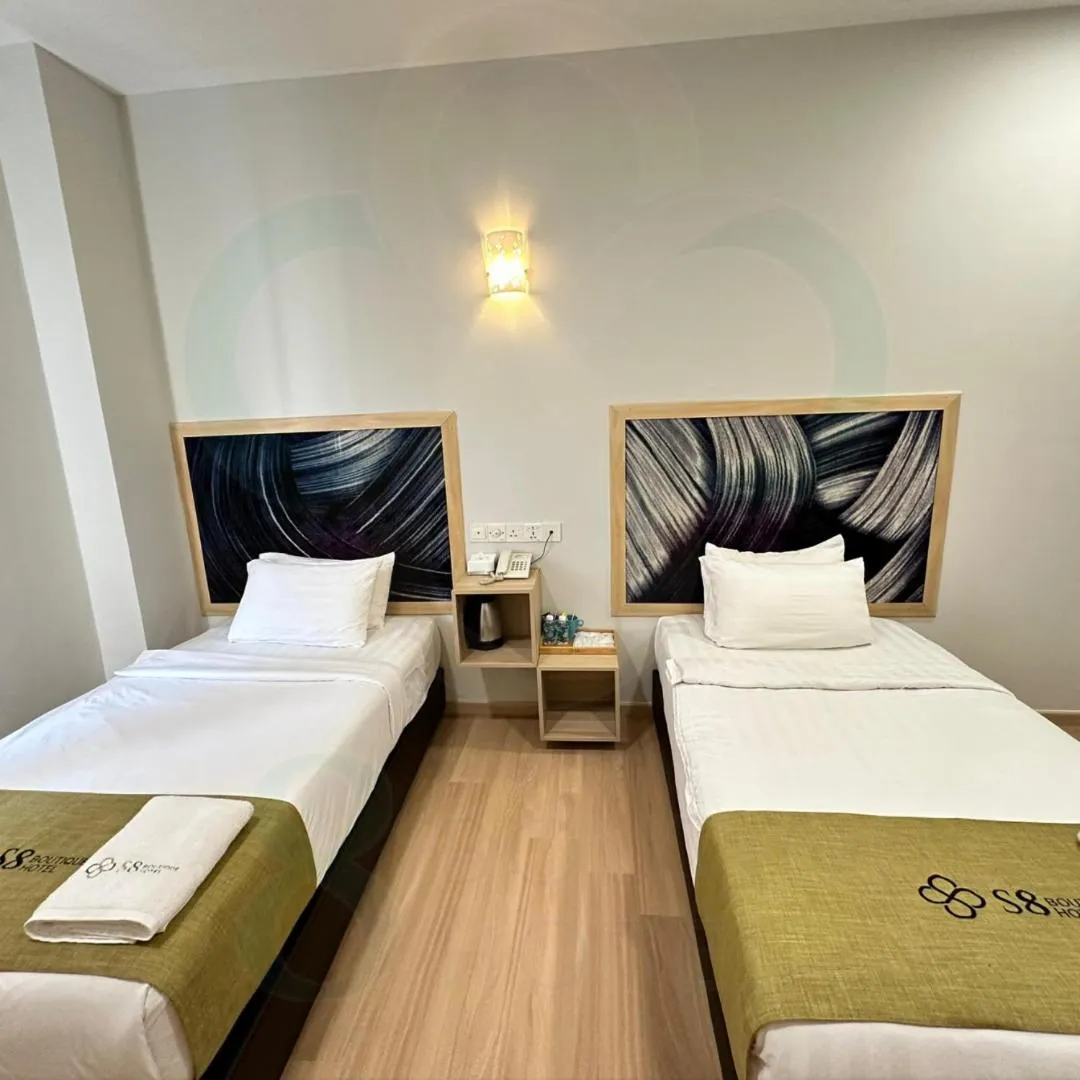Bed in S8 Boutique Hotel near KLIA 1 & KLIA 2