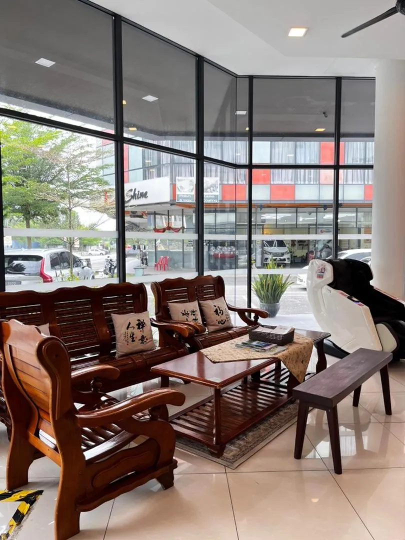 Seating area in S8 Boutique Hotel near KLIA 1 & KLIA 2