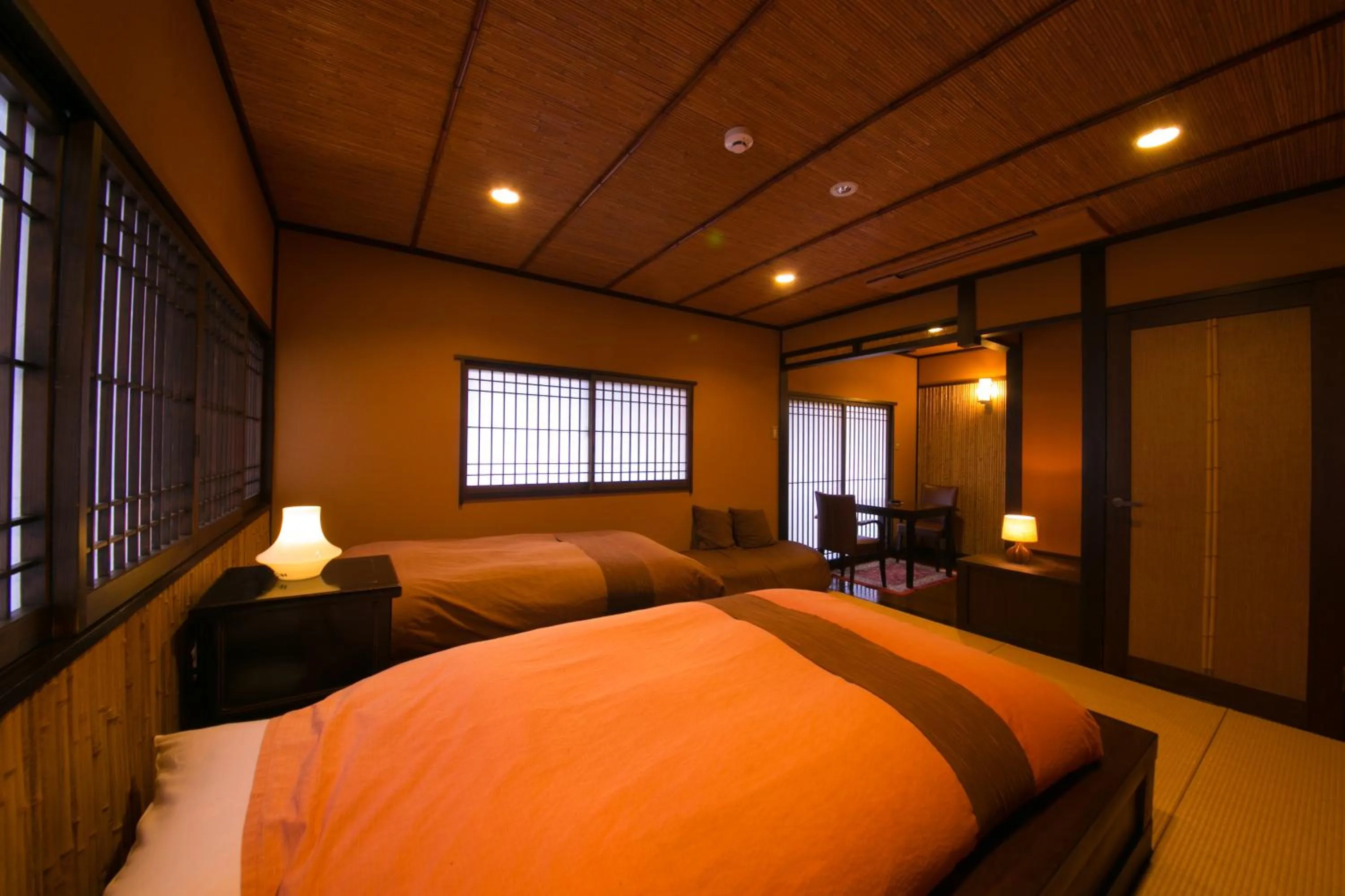 Property building, Bed in SEKIYA RESORT Bettei Haruki