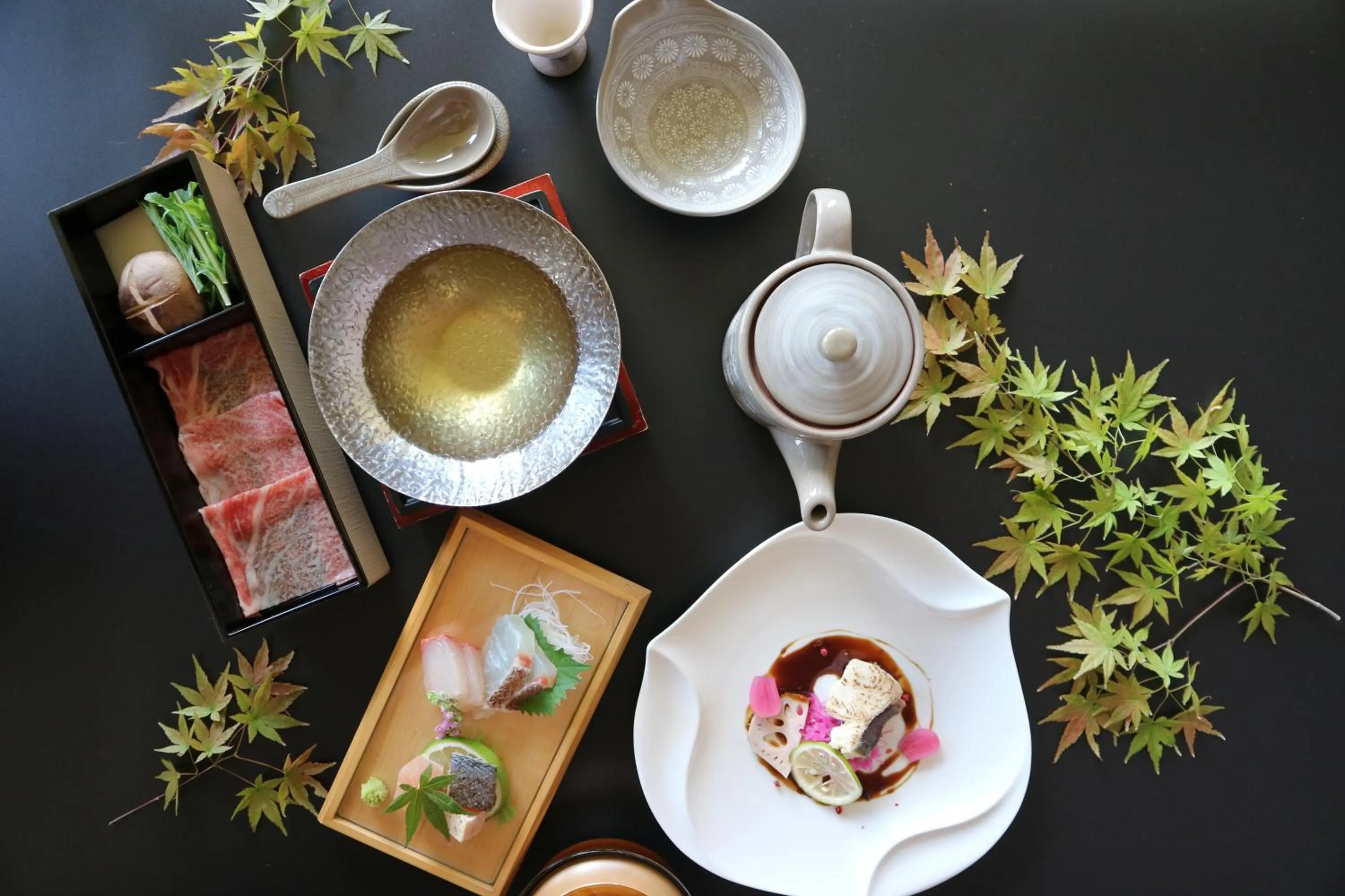 Food in SEKIYA RESORT Bettei Haruki