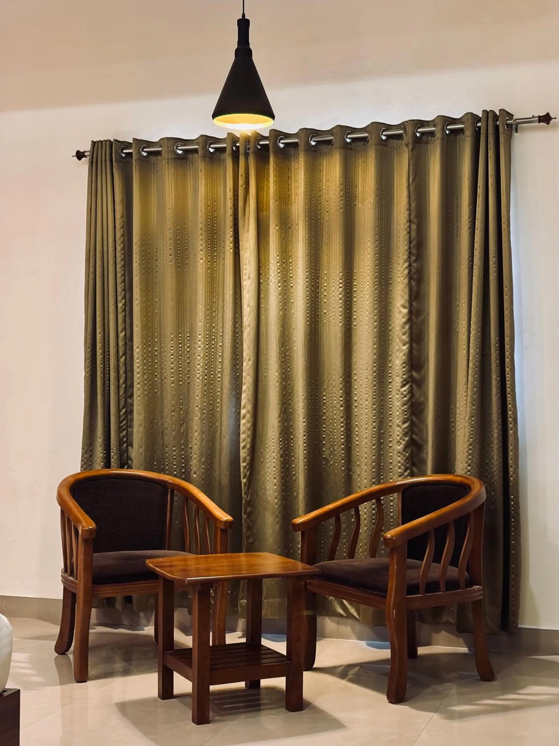 Seating area in Hotel Citywalk Residency