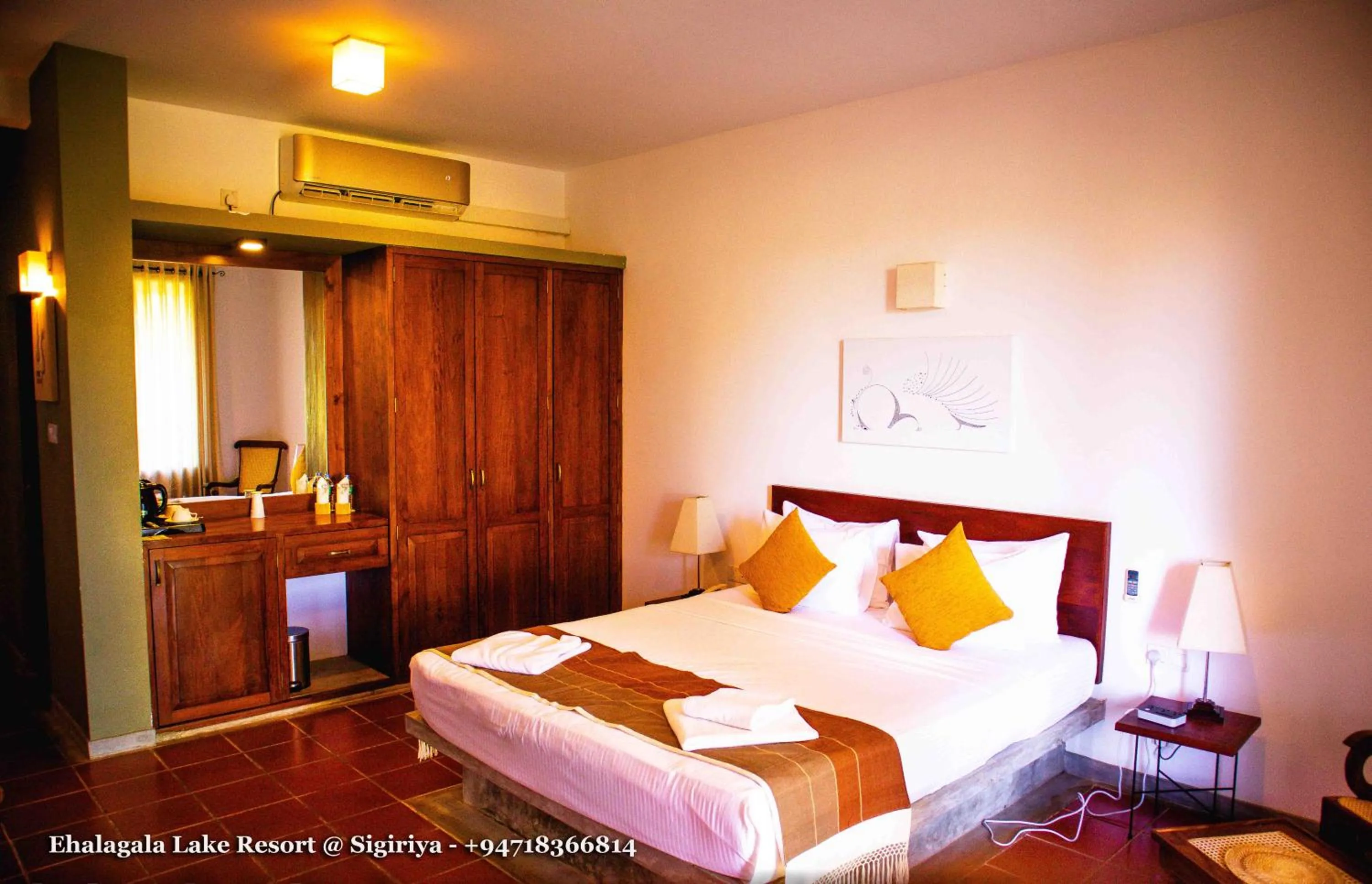 Bedroom, Bed in Ehalagala Lake Resort