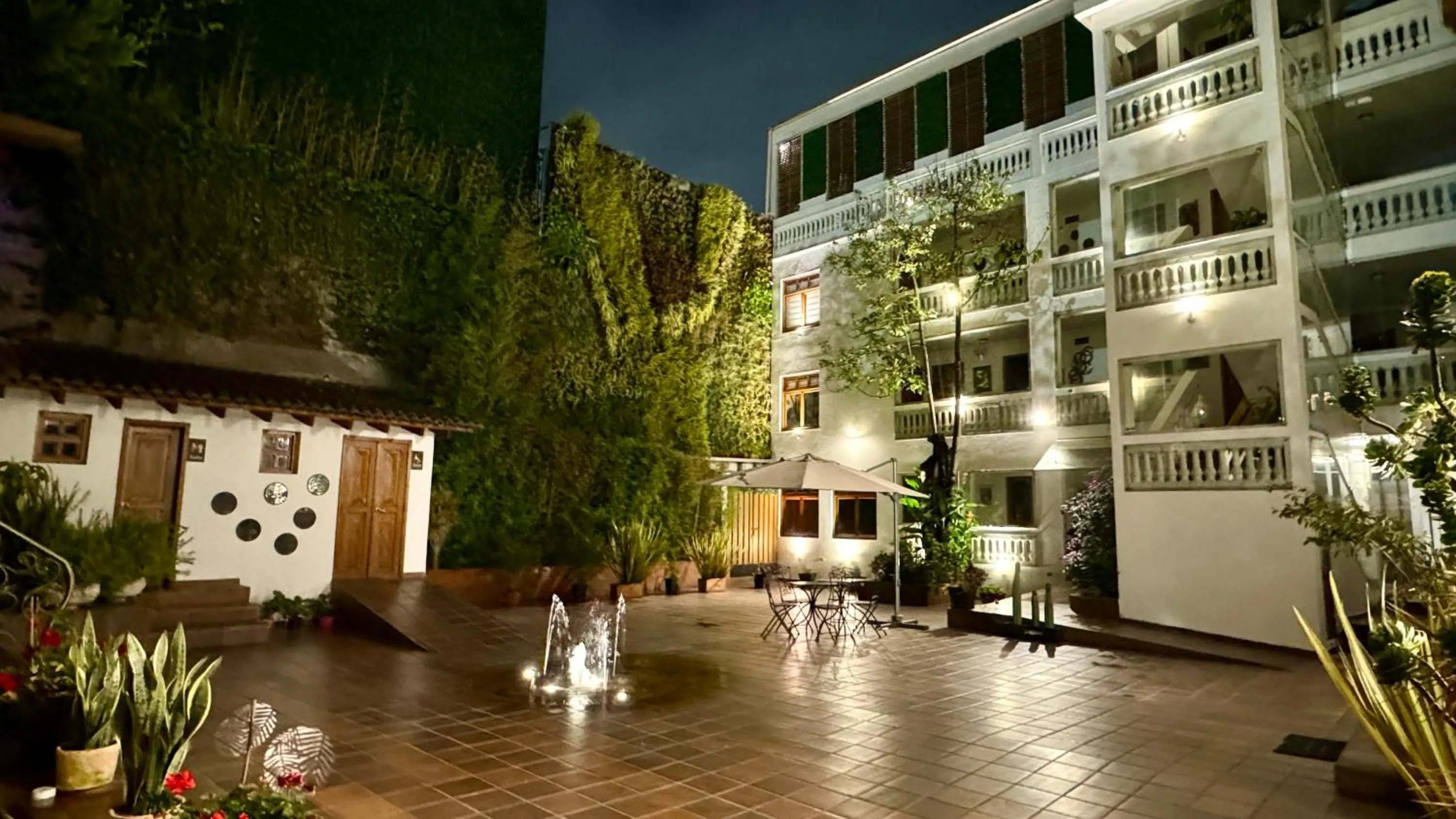 Patio in Vista del Angel Hotel Boutique