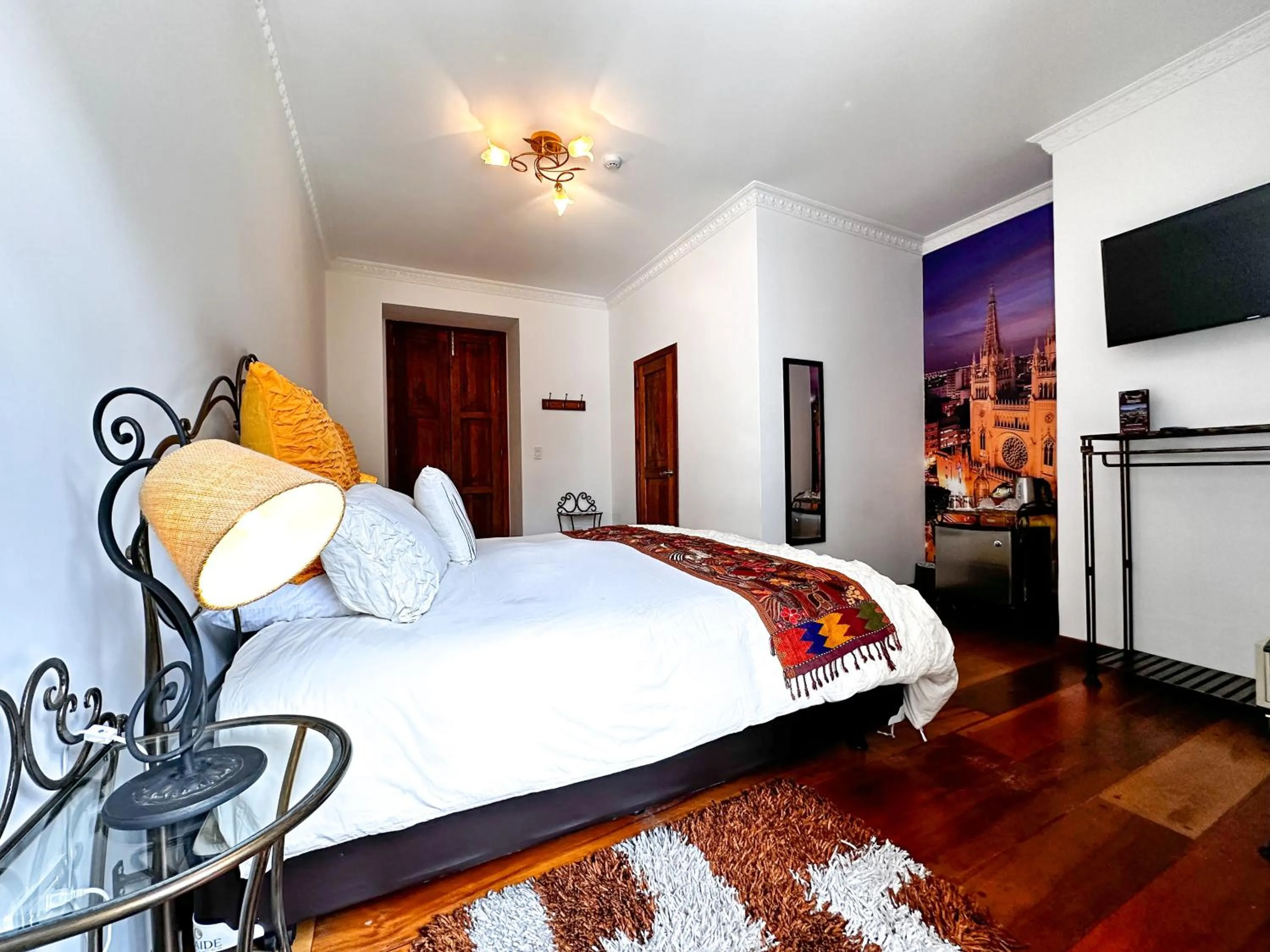 Bed in Vista del Angel Hotel Boutique