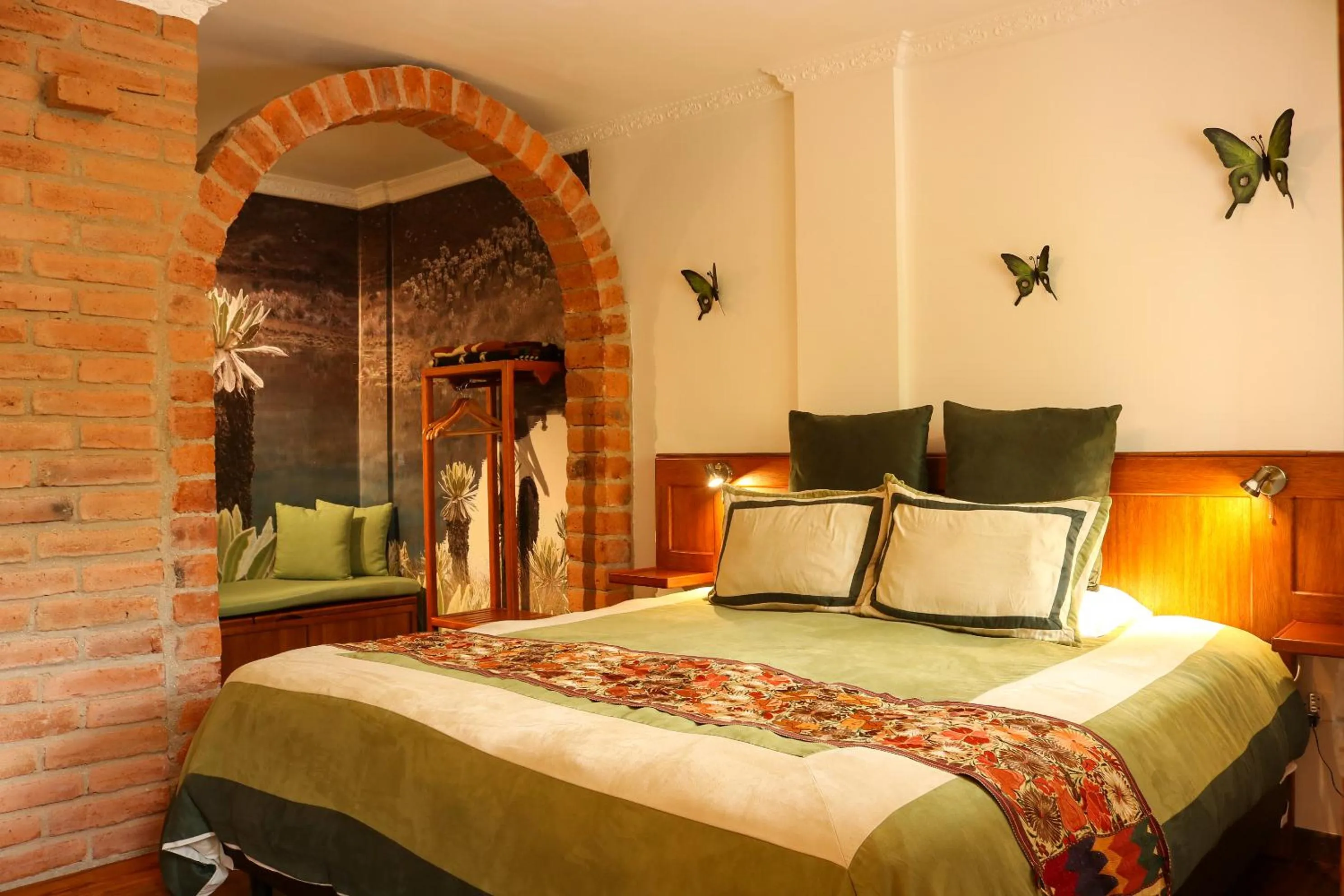 Bed in Vista del Angel Hotel Boutique
