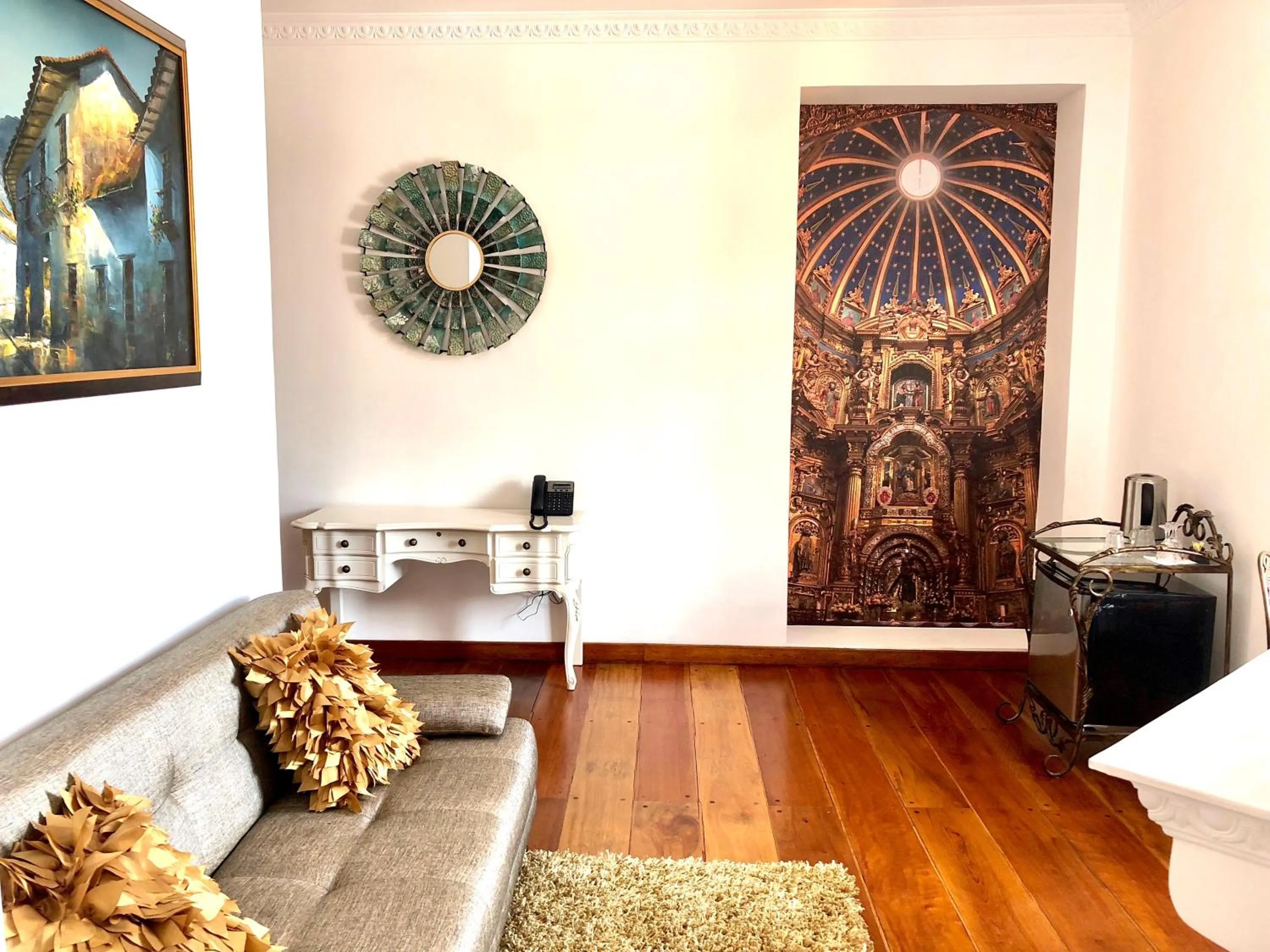 Living room in Vista del Angel Hotel Boutique