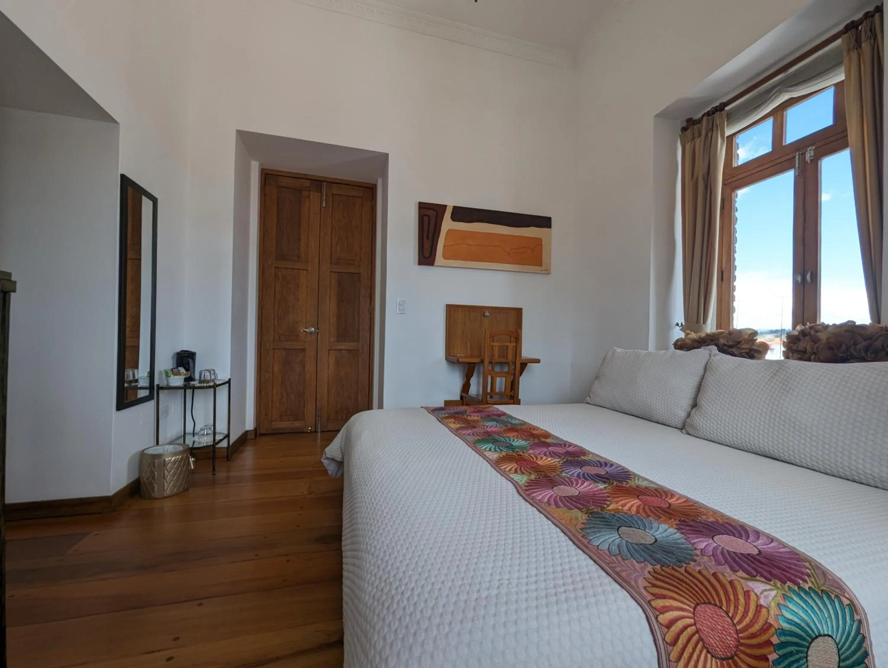 Bed in Vista del Angel Hotel Boutique