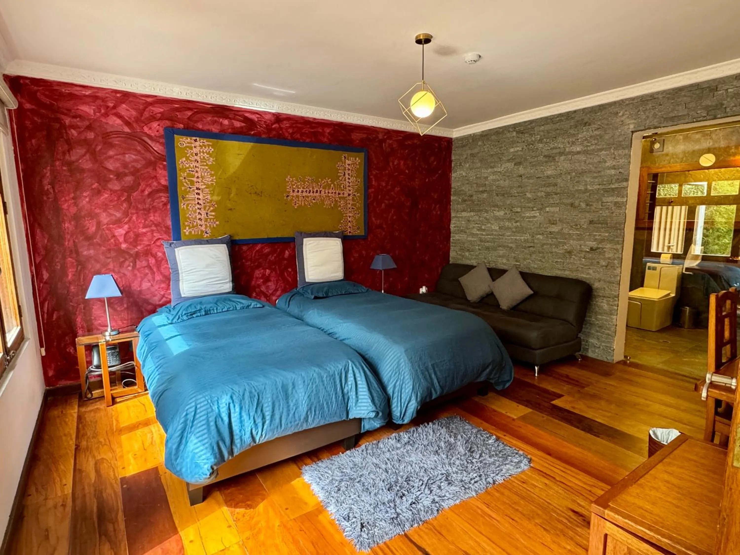 Bed in Vista del Angel Hotel Boutique